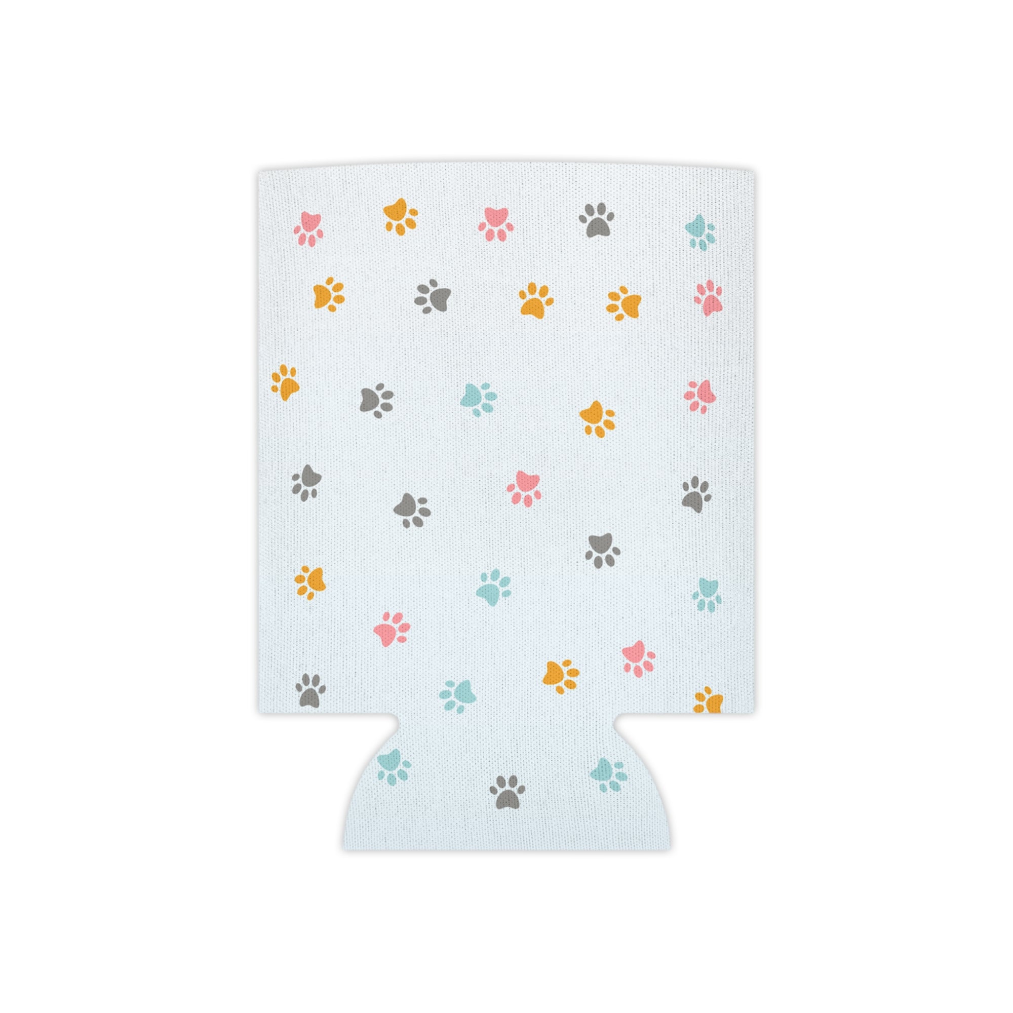 Paw Print Can Cooler