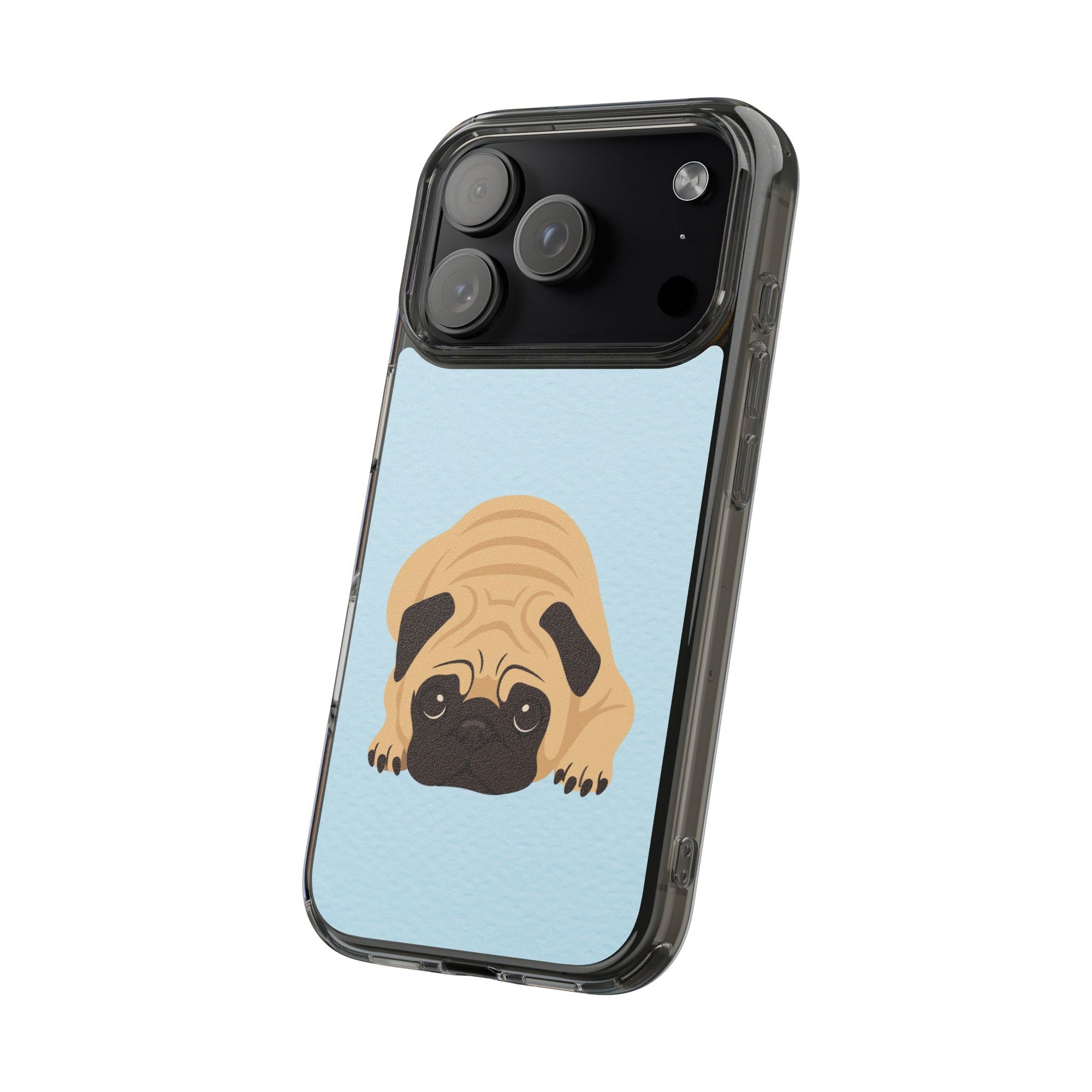 Clear Cute Puppy Impact-Resistant Cases