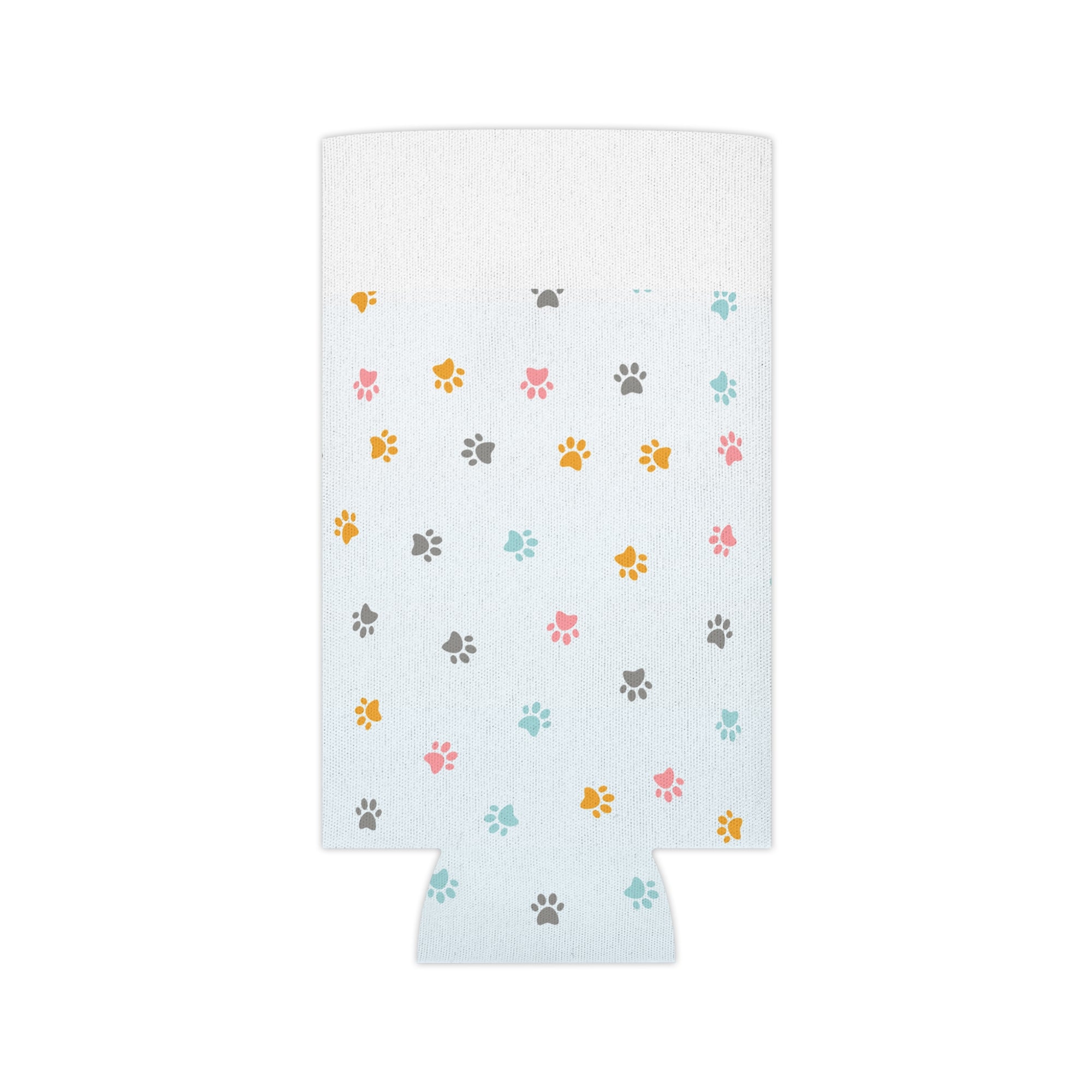 Paw Print Can Cooler