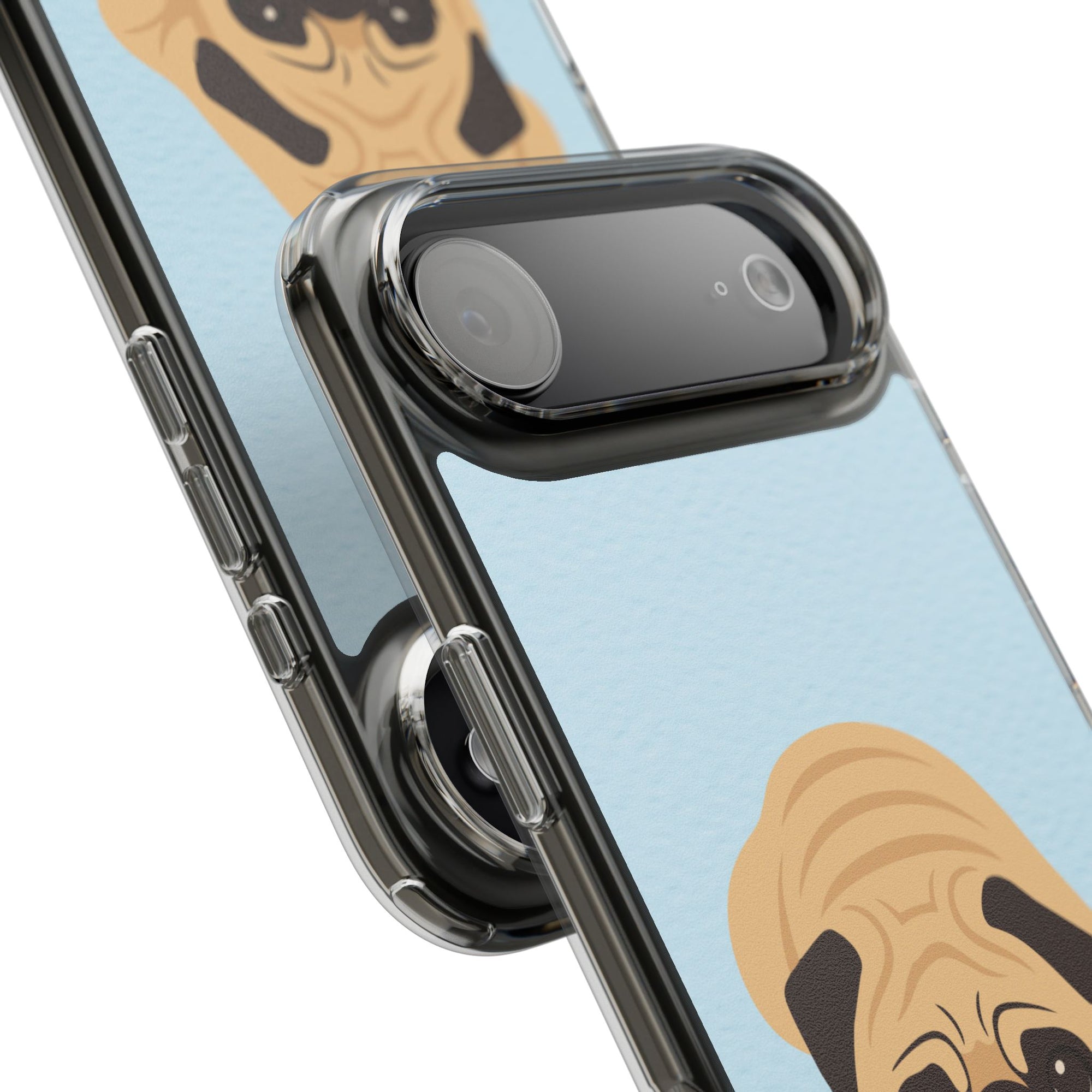 Clear Cute Puppy Impact-Resistant Cases