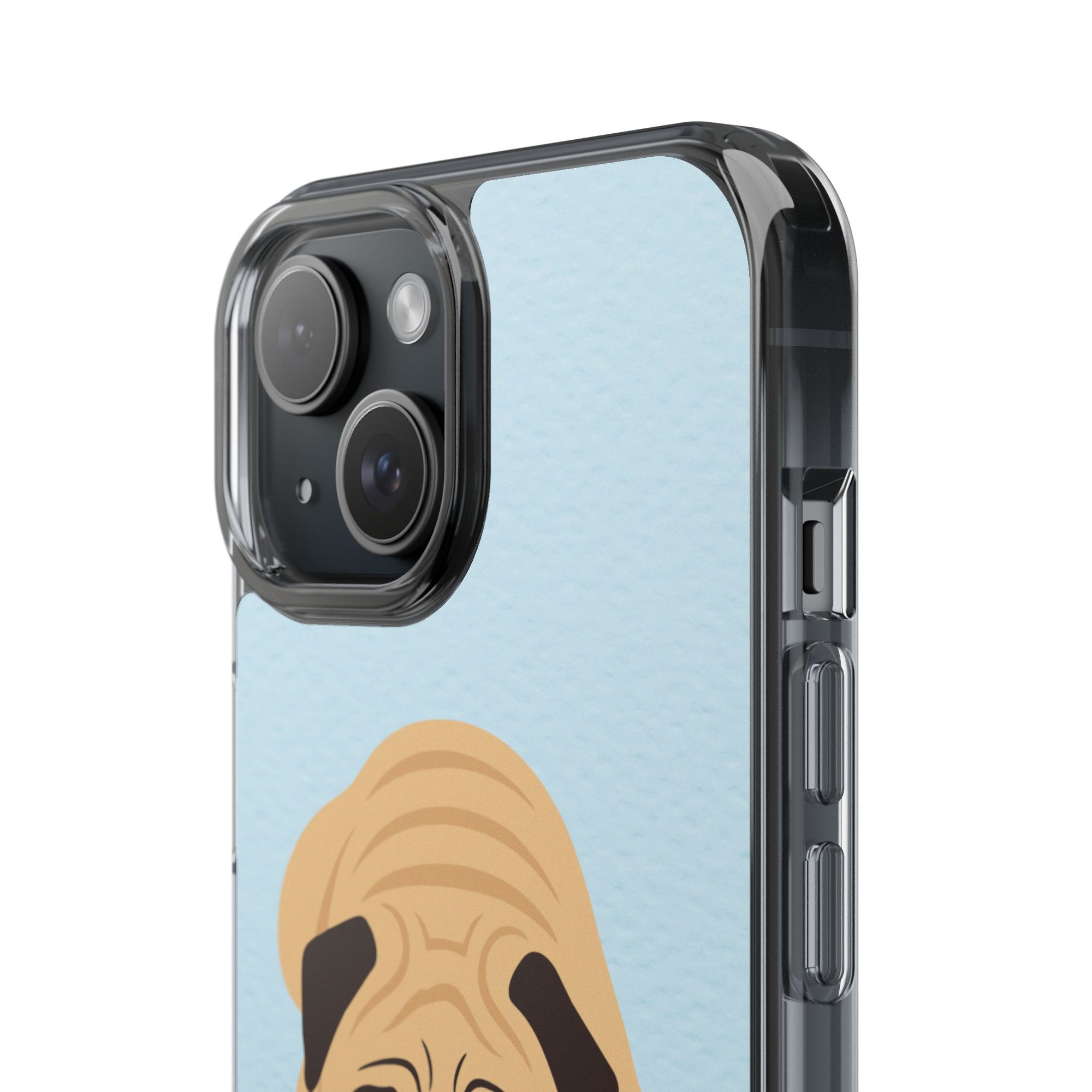 Clear Cute Puppy Impact-Resistant Cases