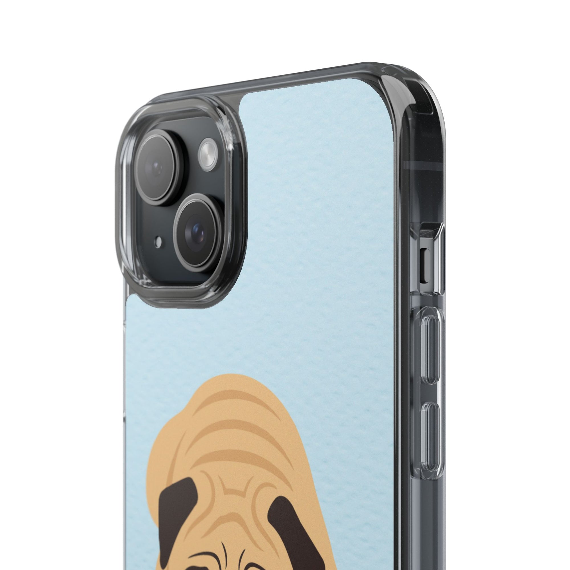 Clear Cute Puppy Impact-Resistant Cases