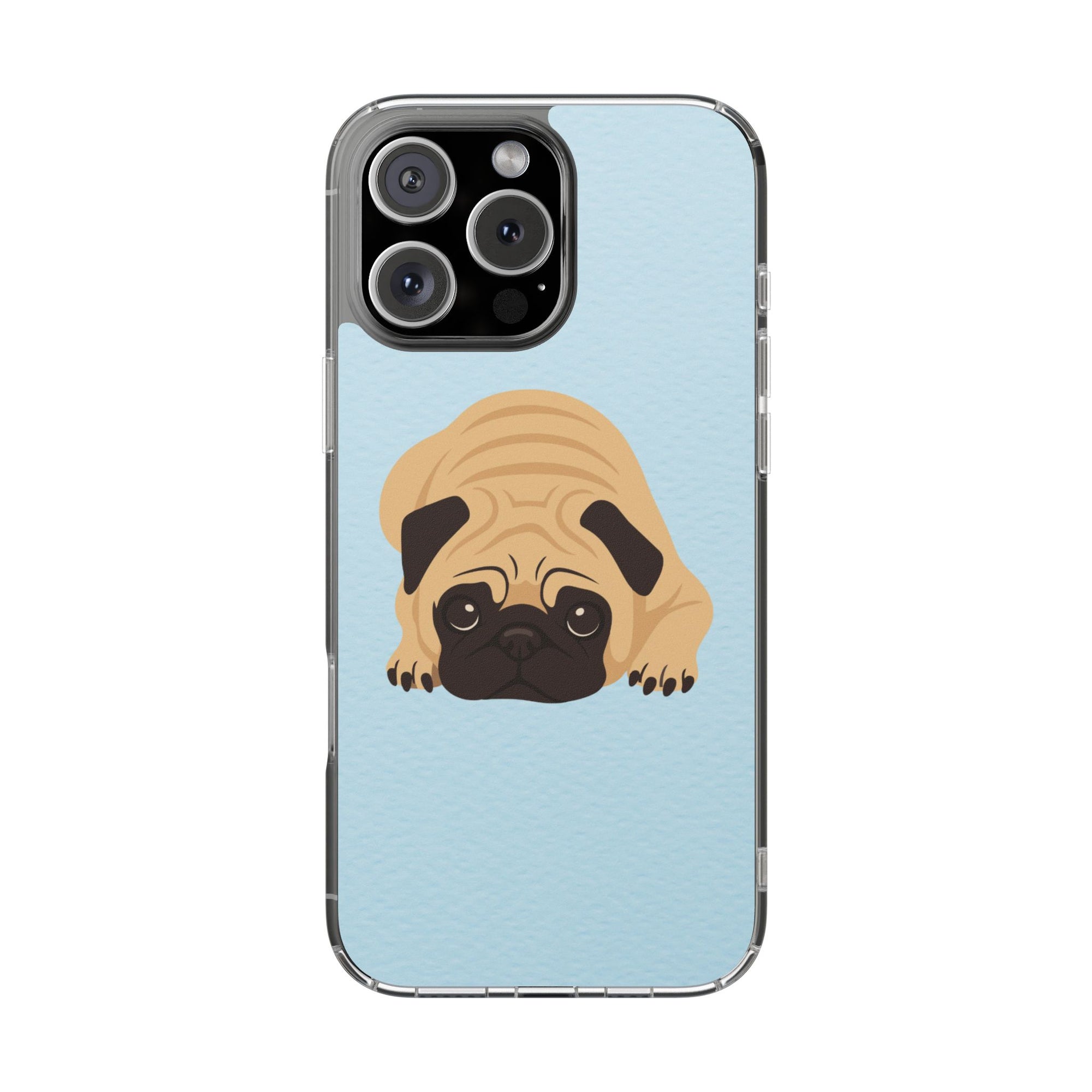 Clear Cute Puppy Impact-Resistant Cases