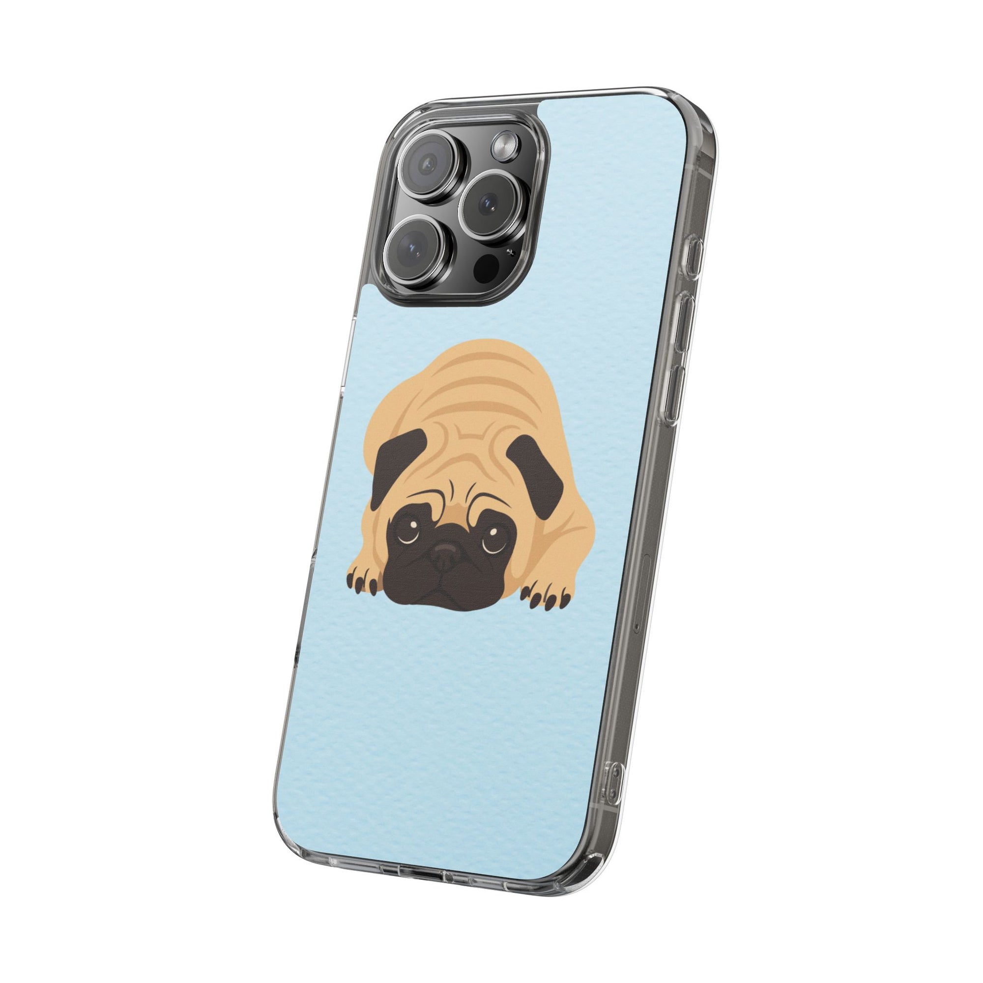 Clear Cute Puppy Impact-Resistant Cases