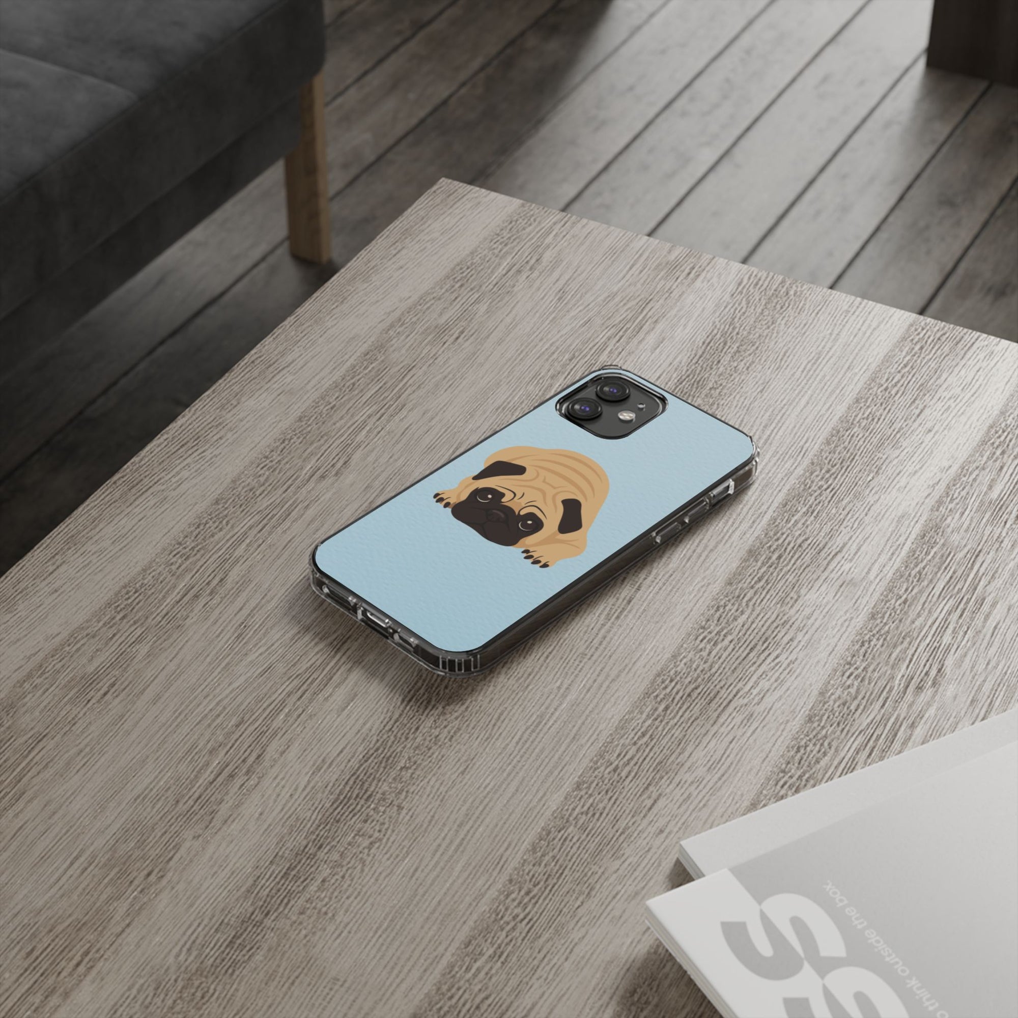 Clear Cute Puppy Impact-Resistant Cases