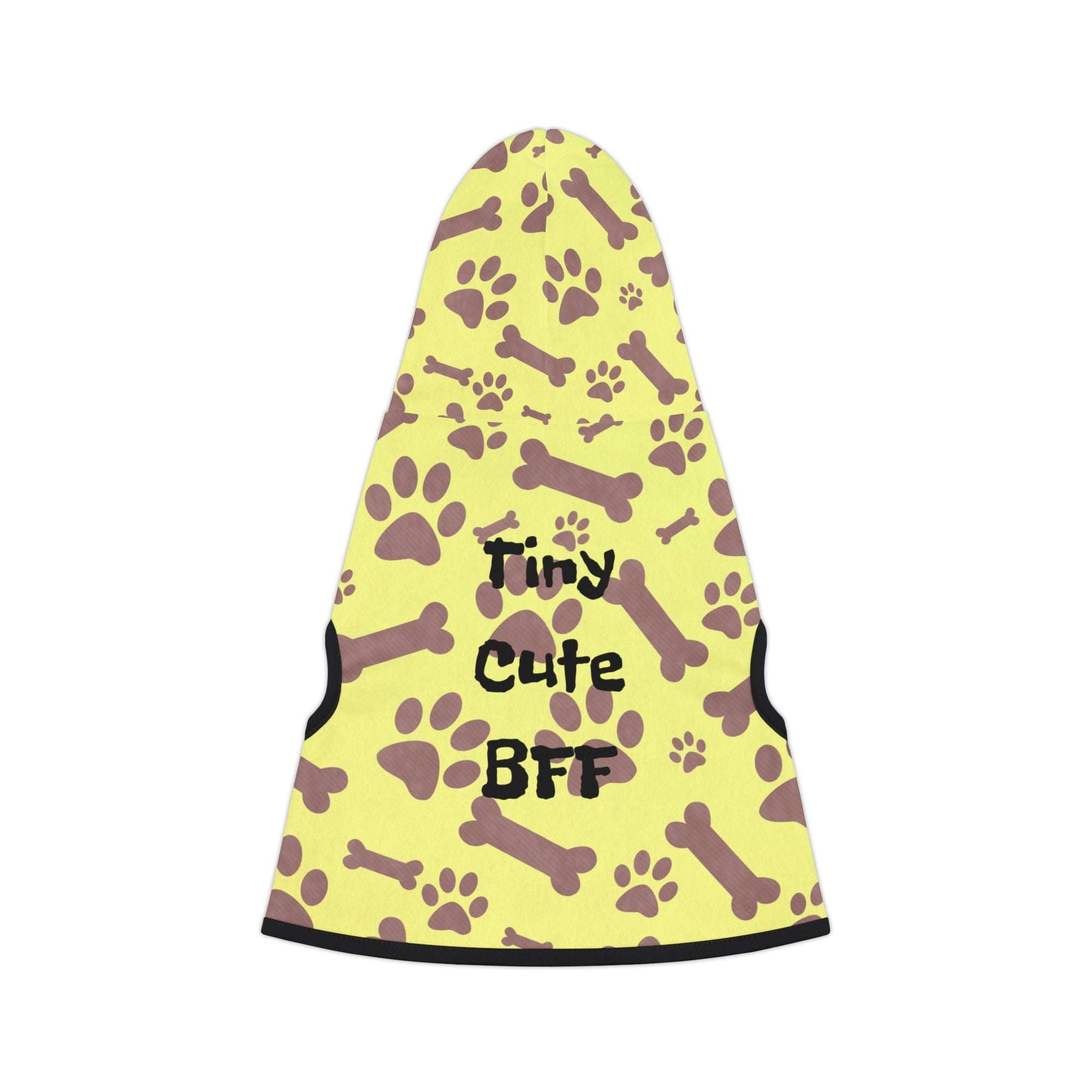 Colorful 'Tiny Cute BFF' Pet Hoodie for Dogs