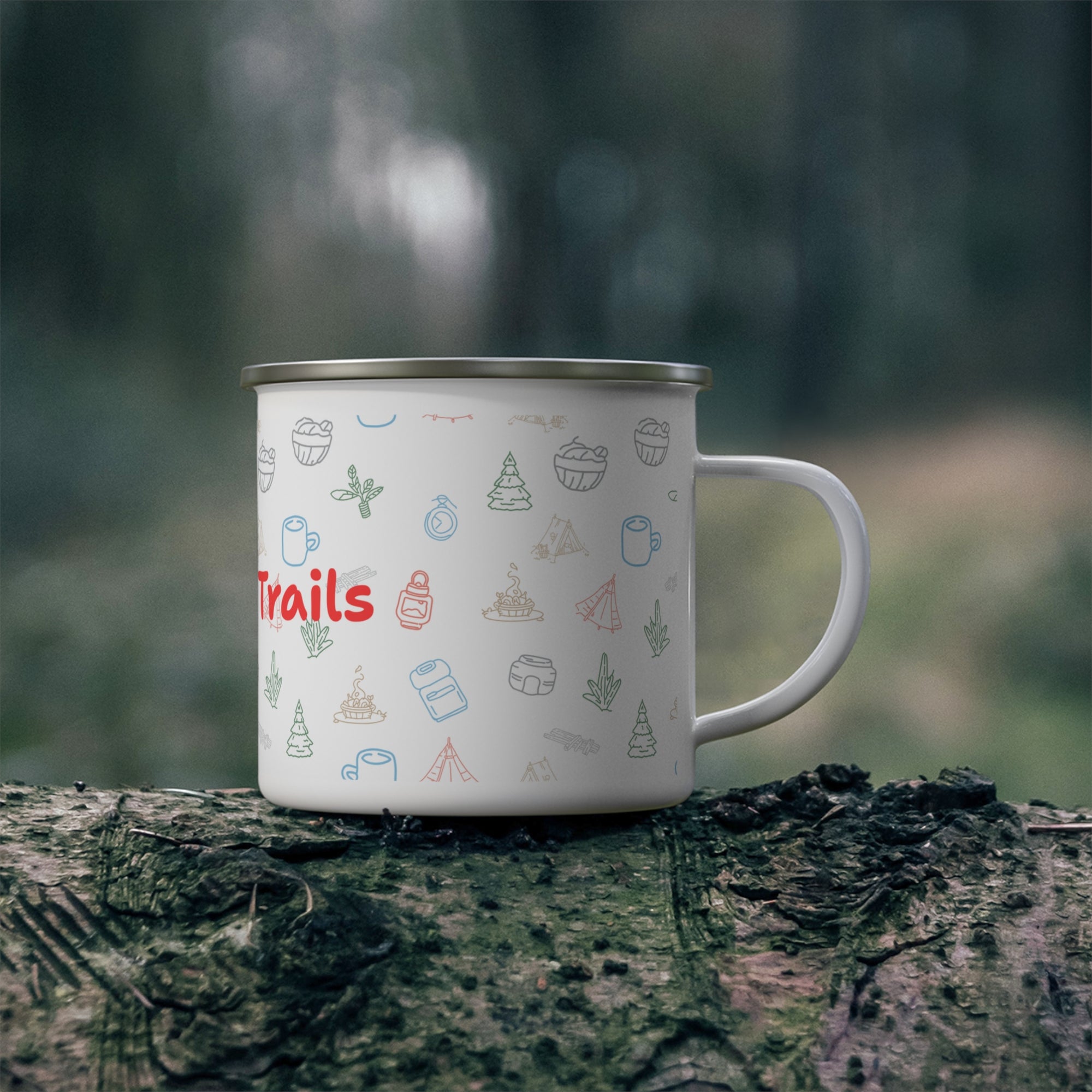 Enamel Camping Mug