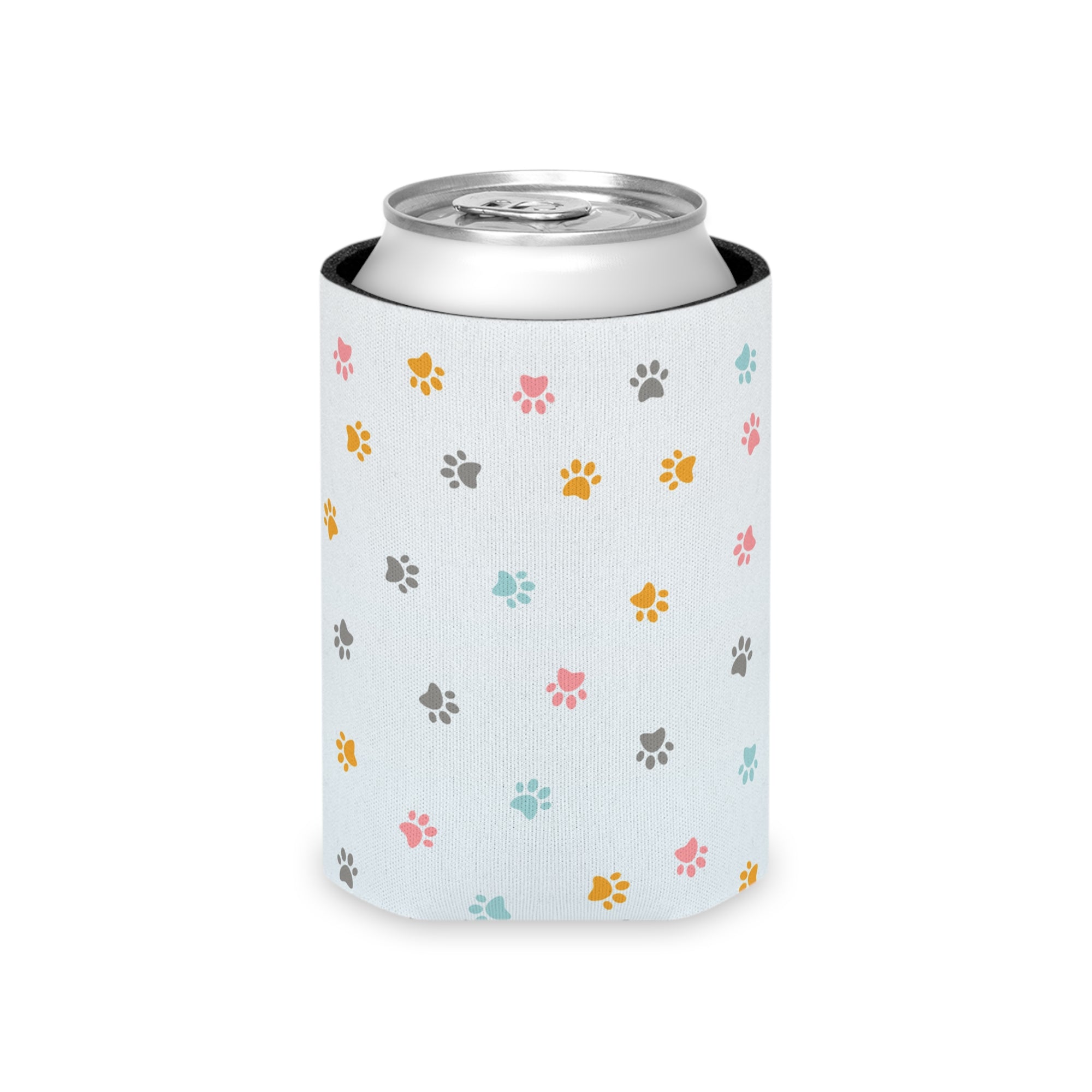 Paw Print Can Cooler