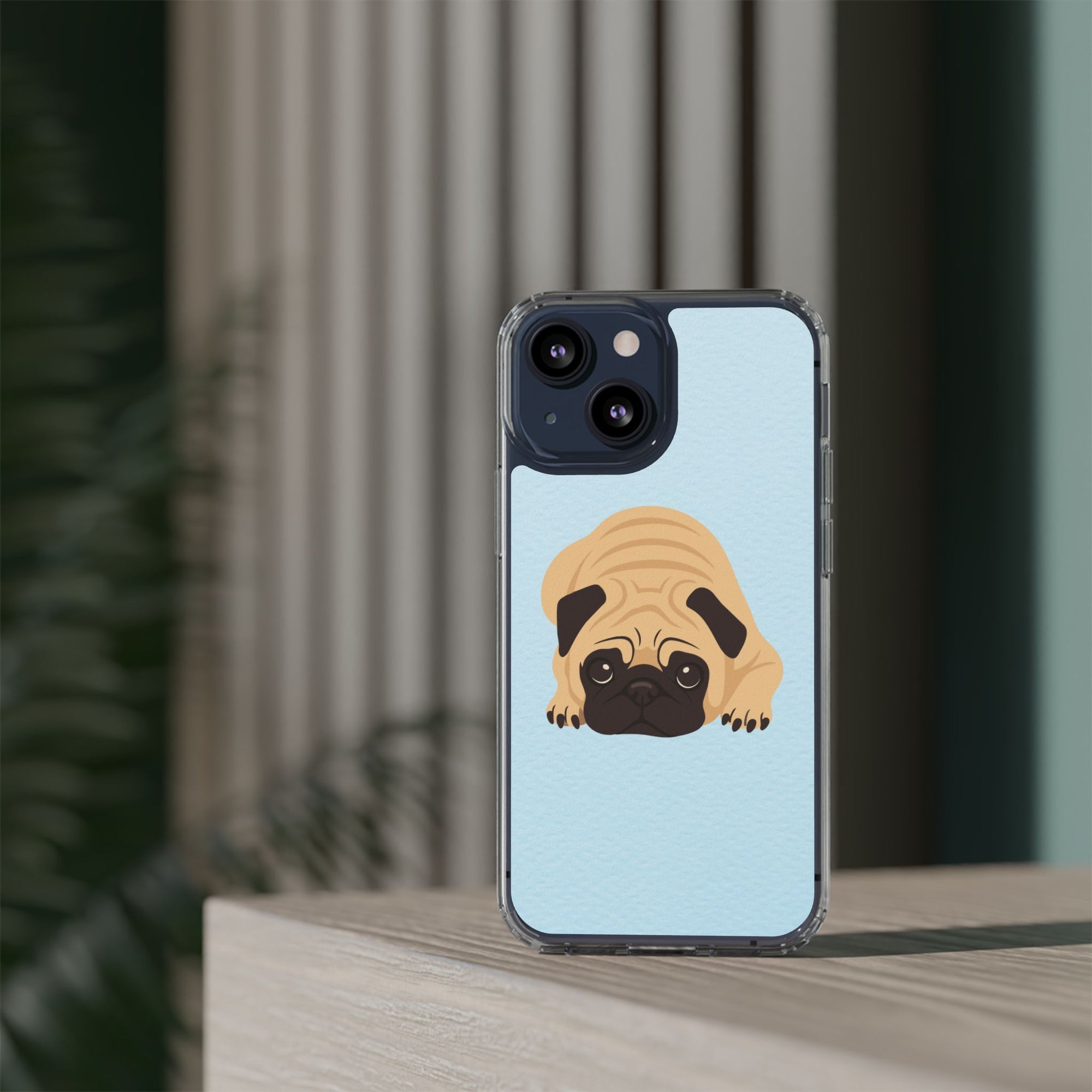 Clear Cute Puppy Impact-Resistant Cases