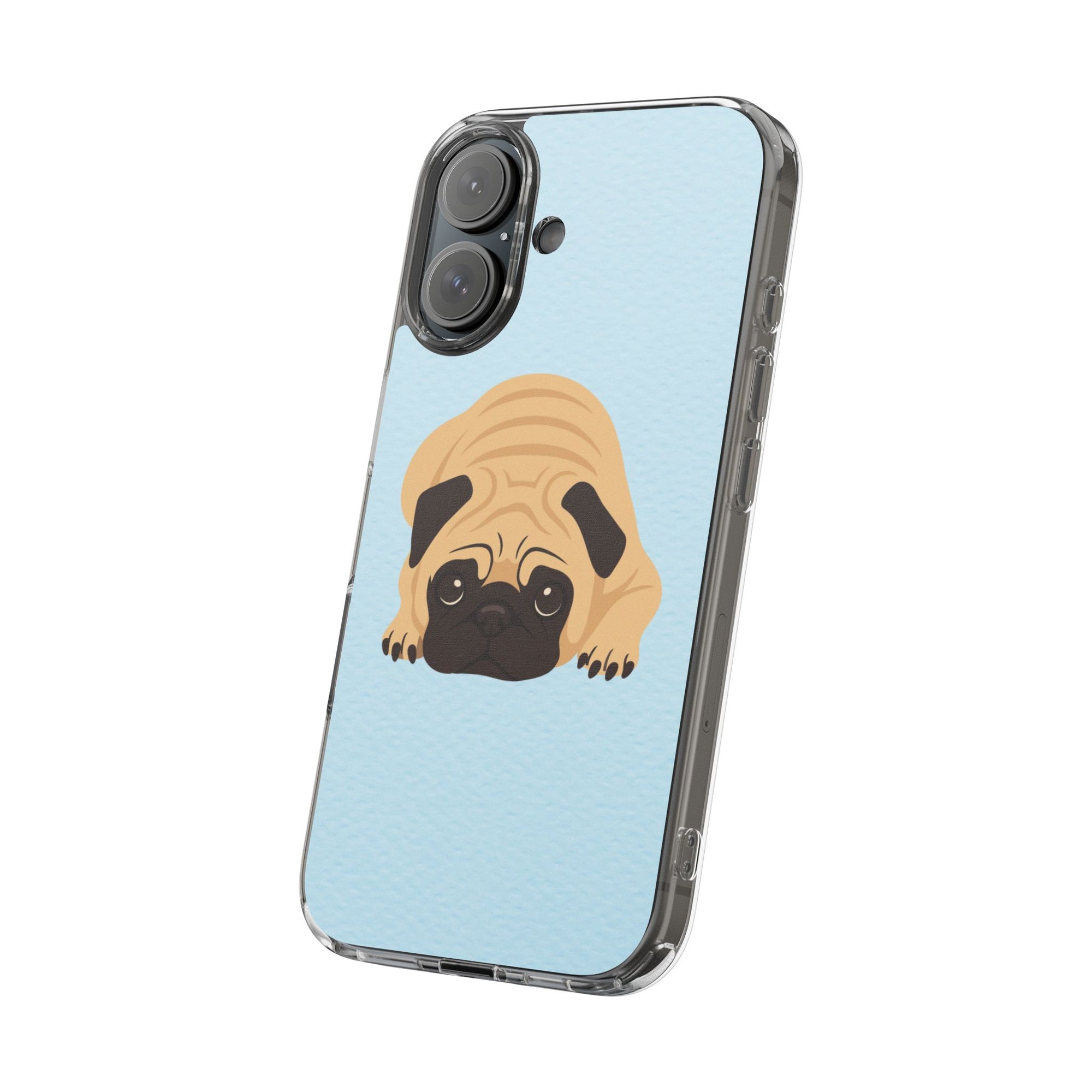 Clear Cute Puppy Impact-Resistant Cases