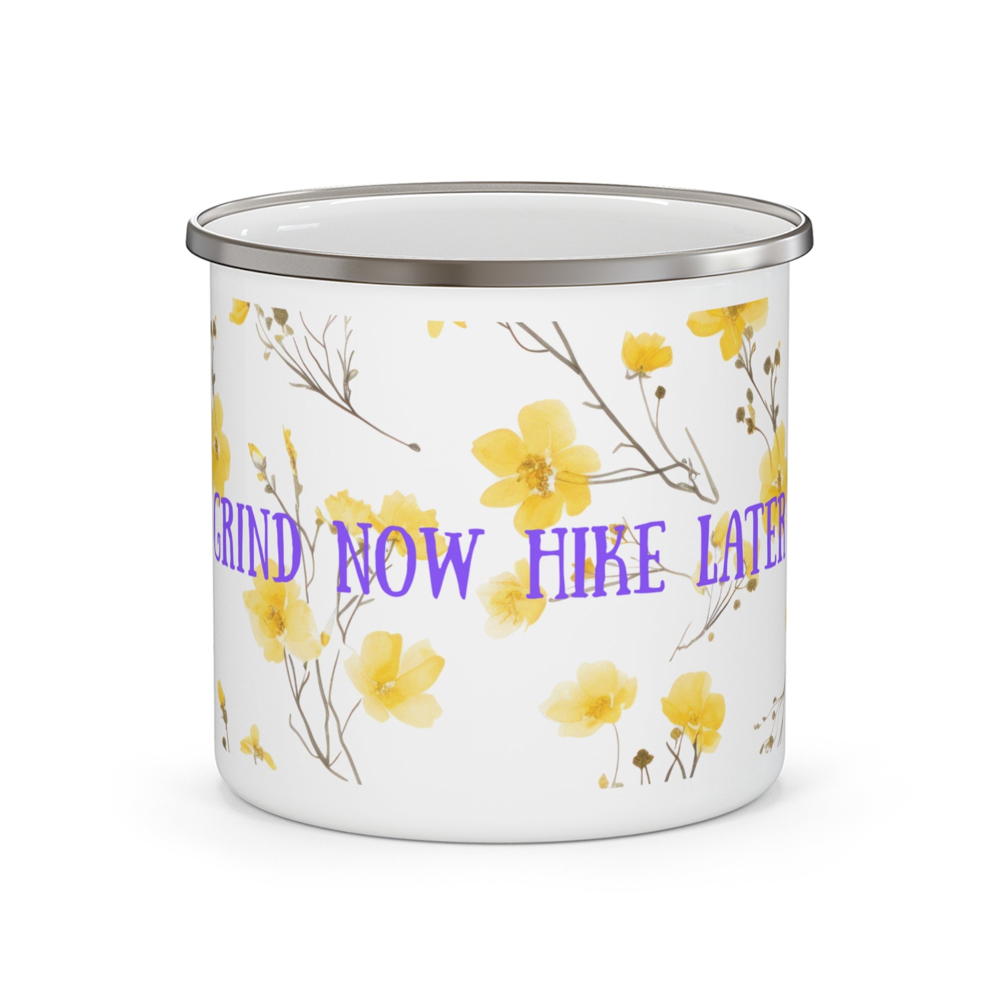 Adventurous Enamel Camping Mug