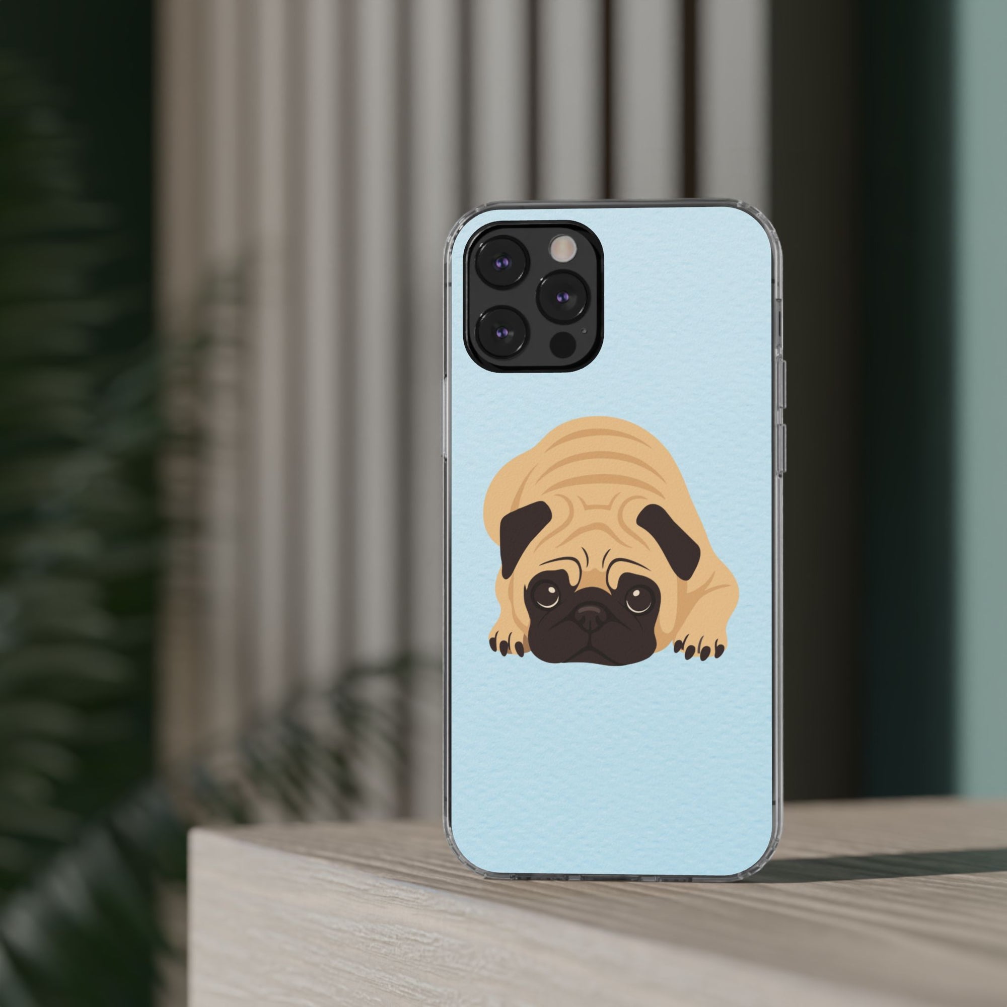 Clear Cute Puppy Impact-Resistant Cases