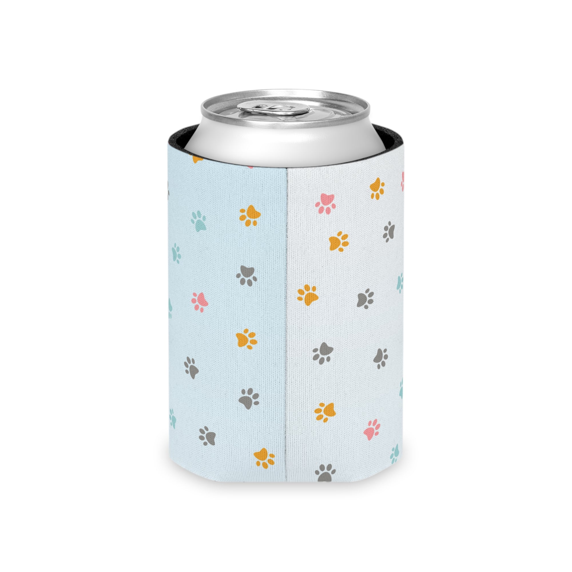 Paw Print Can Cooler