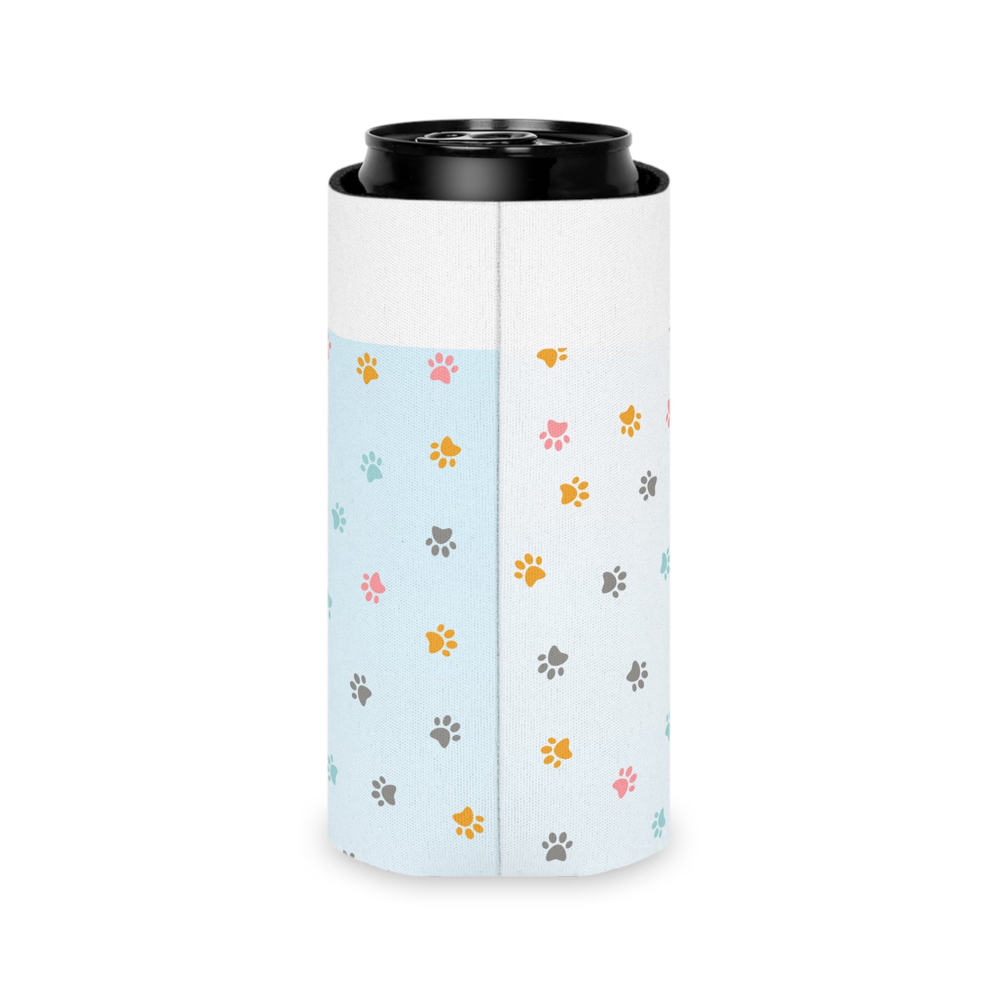 Paw Print Can Cooler