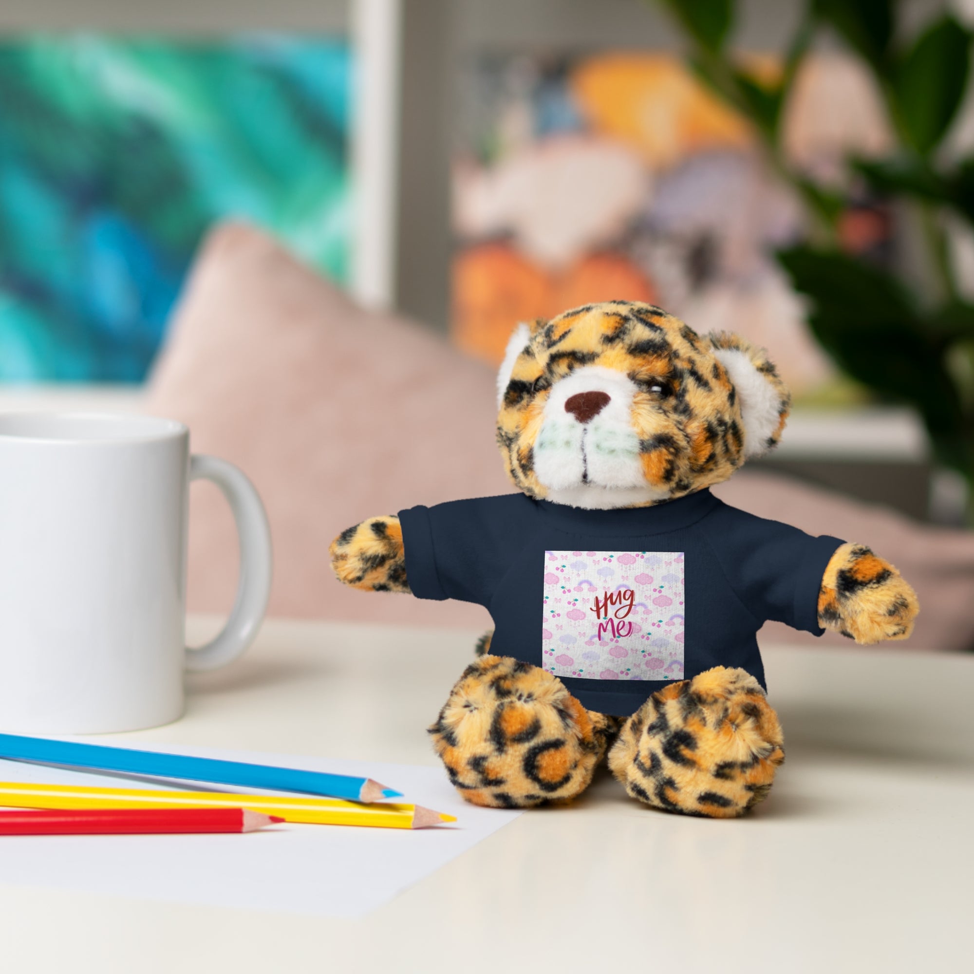Hug Me Stuffed Animal Plush Toy – Soft & Cuddly Gift for Kids