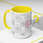 Halloween Ghost Accent Coffee Mug