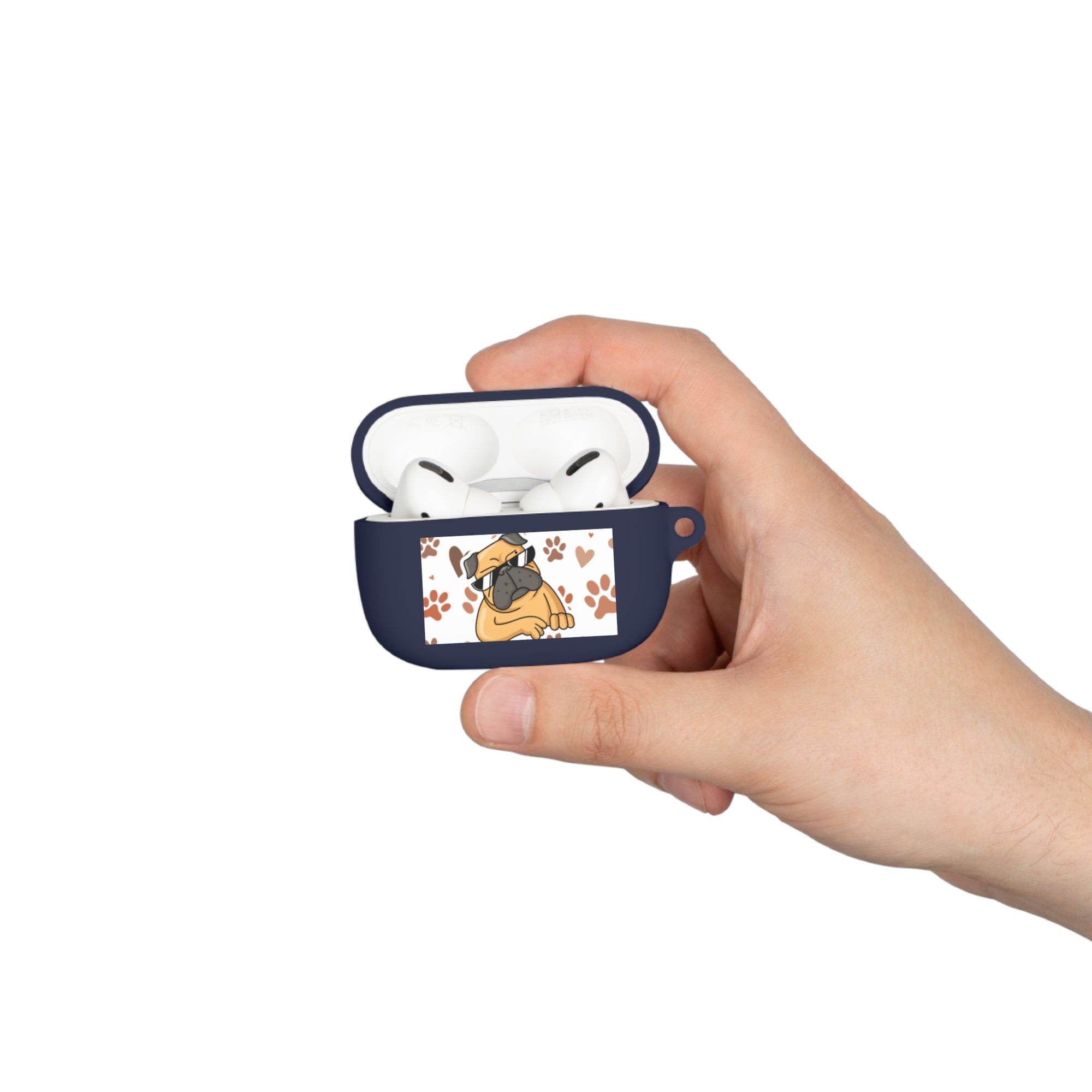 Cute Dog Paw Print AirPods Case Cover