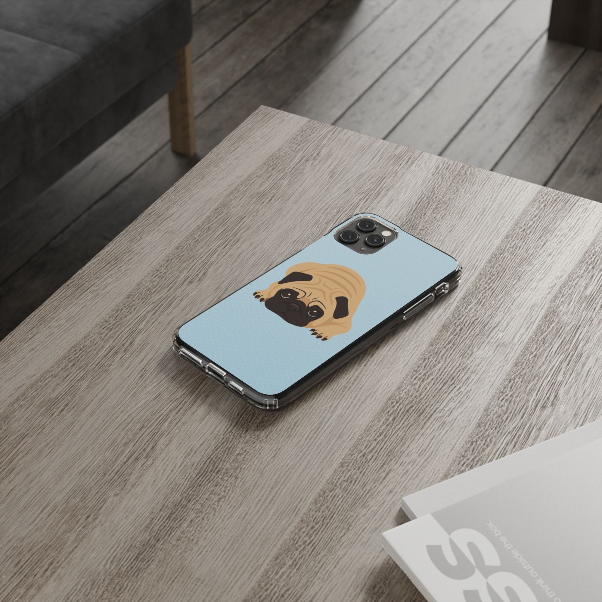 Clear Cute Puppy Impact-Resistant Cases