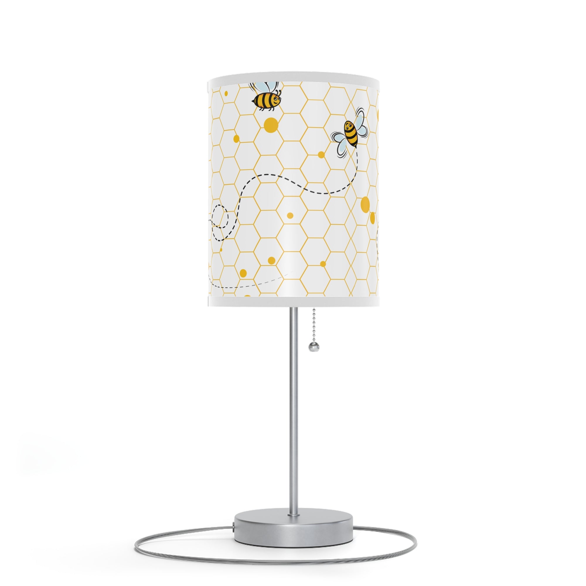 Chic Bee-Themed Table Lamp