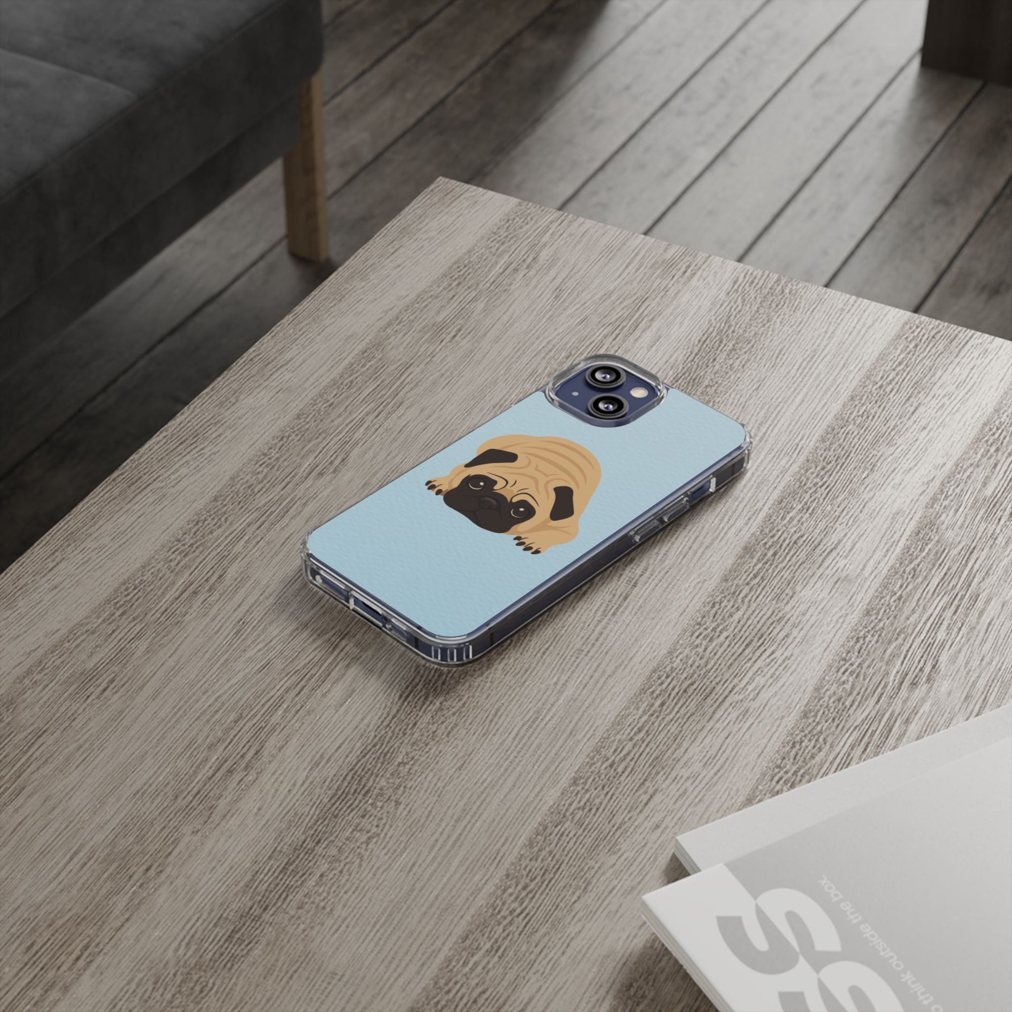 Clear Cute Puppy Impact-Resistant Cases