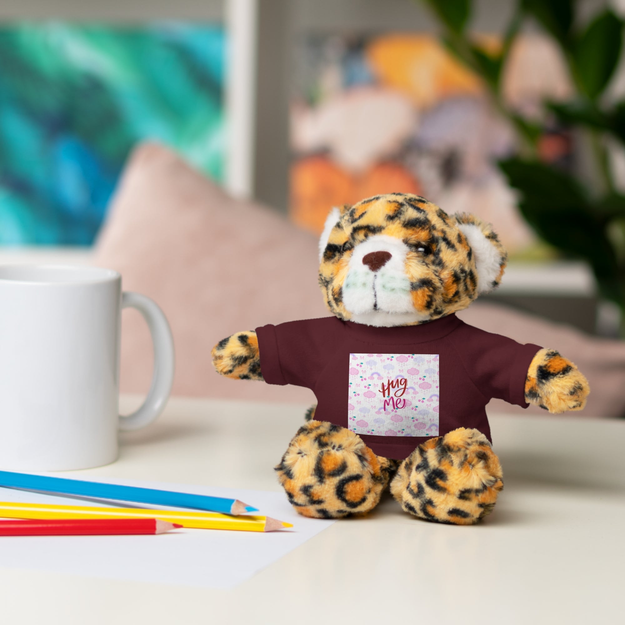 Hug Me Stuffed Animal Plush Toy – Soft & Cuddly Gift for Kids