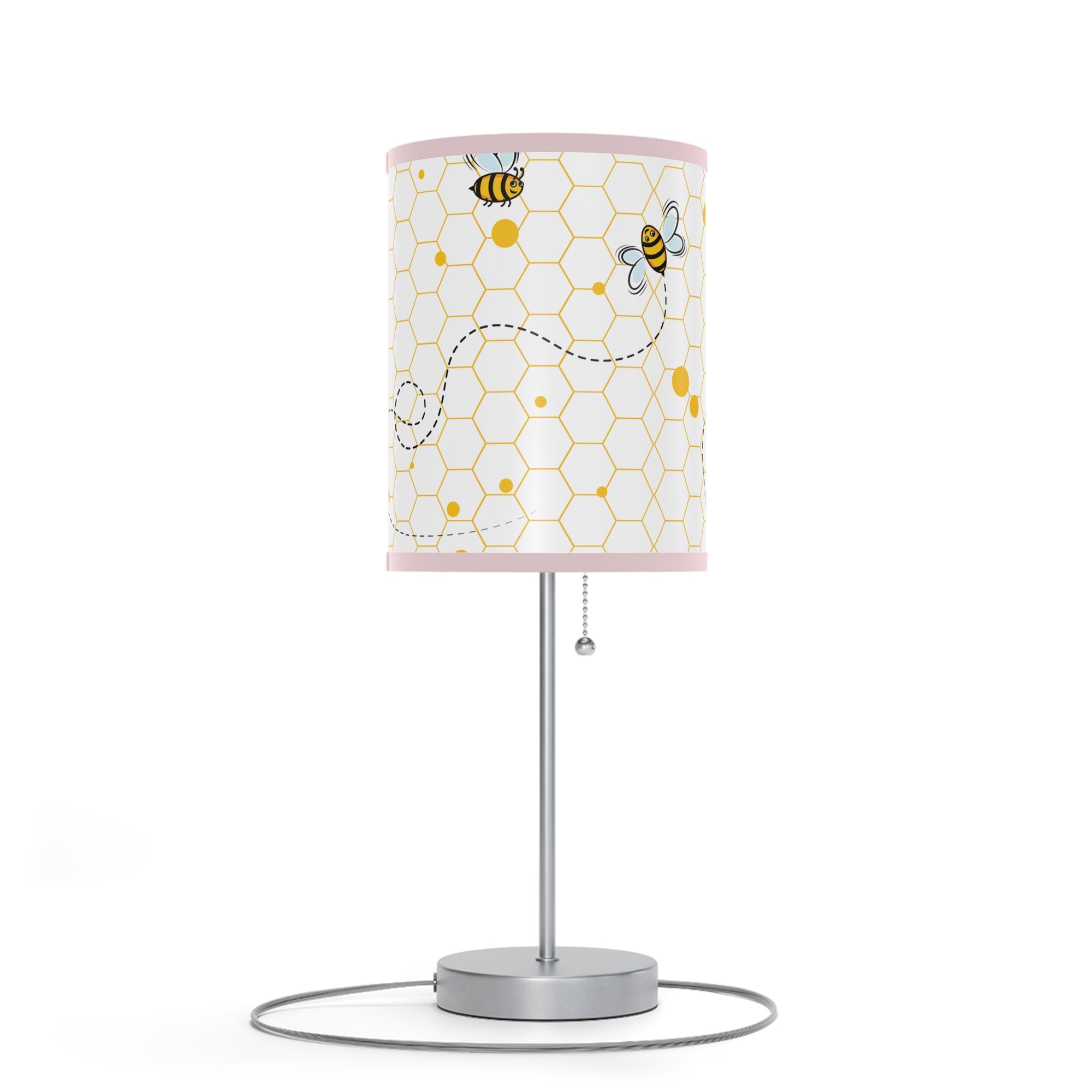 Chic Bee-Themed Table Lamp