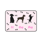 Charming Dog Themed Desk Mat