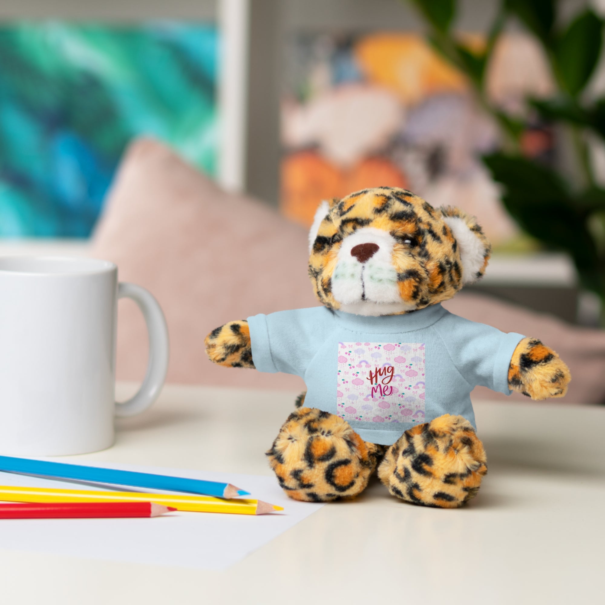 Hug Me Stuffed Animal Plush Toy – Soft & Cuddly Gift for Kids