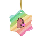 Cappybara or Customize Ceramic Ornament