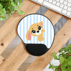 Cute Pup Comfort Mouse Pad  Ergonomic Wrist Support