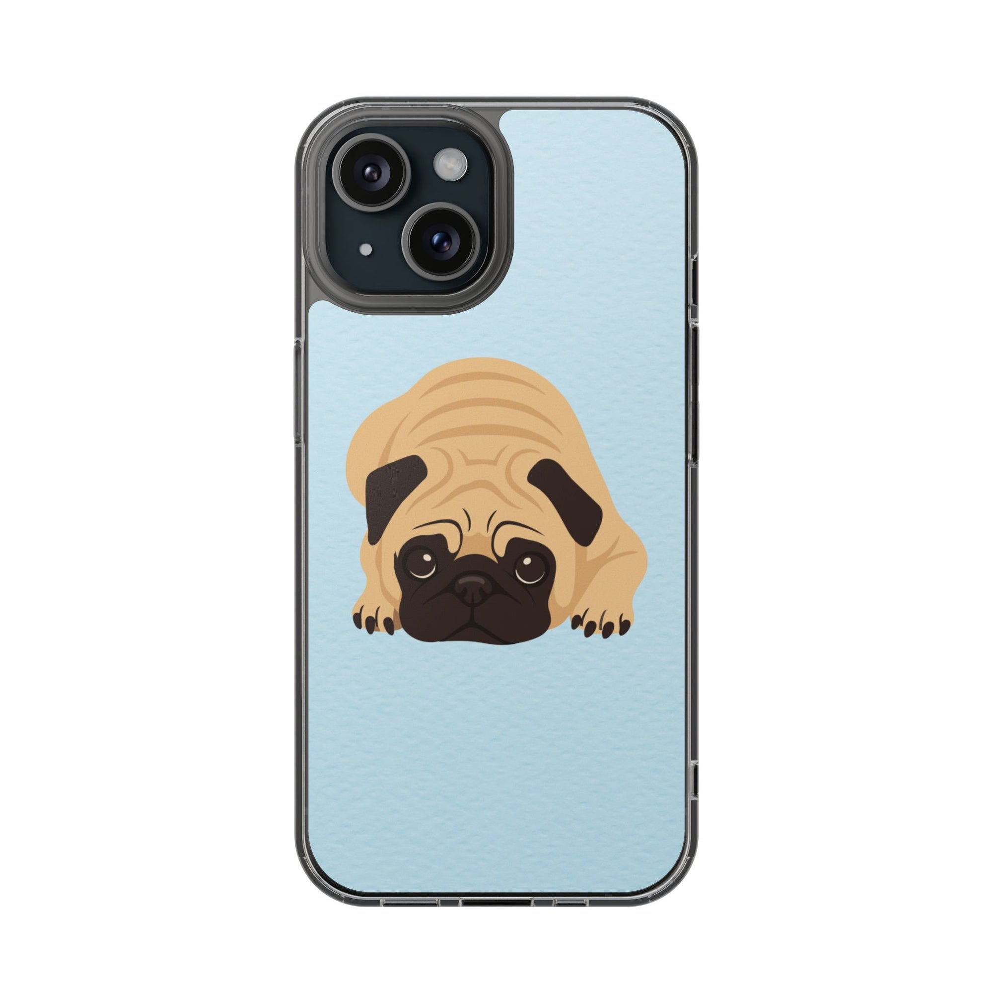 Clear Cute Puppy Impact-Resistant Cases