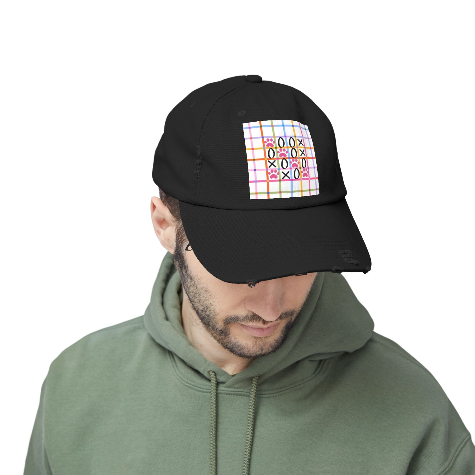 Unisex Distressed Cap