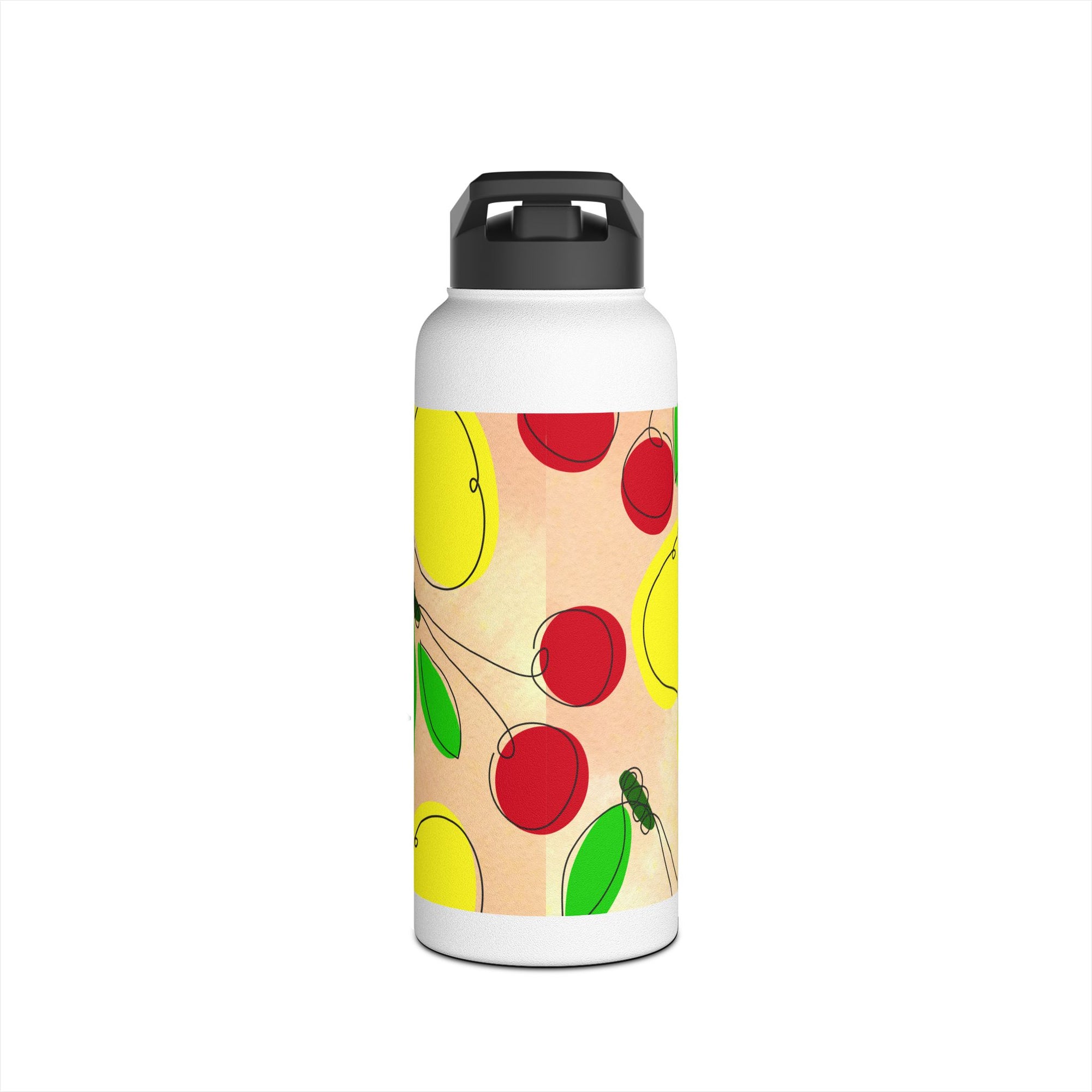 Charming Fruit Pattern Water Bottle