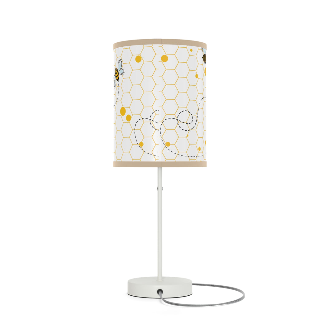 Chic Bee-Themed Table Lamp
