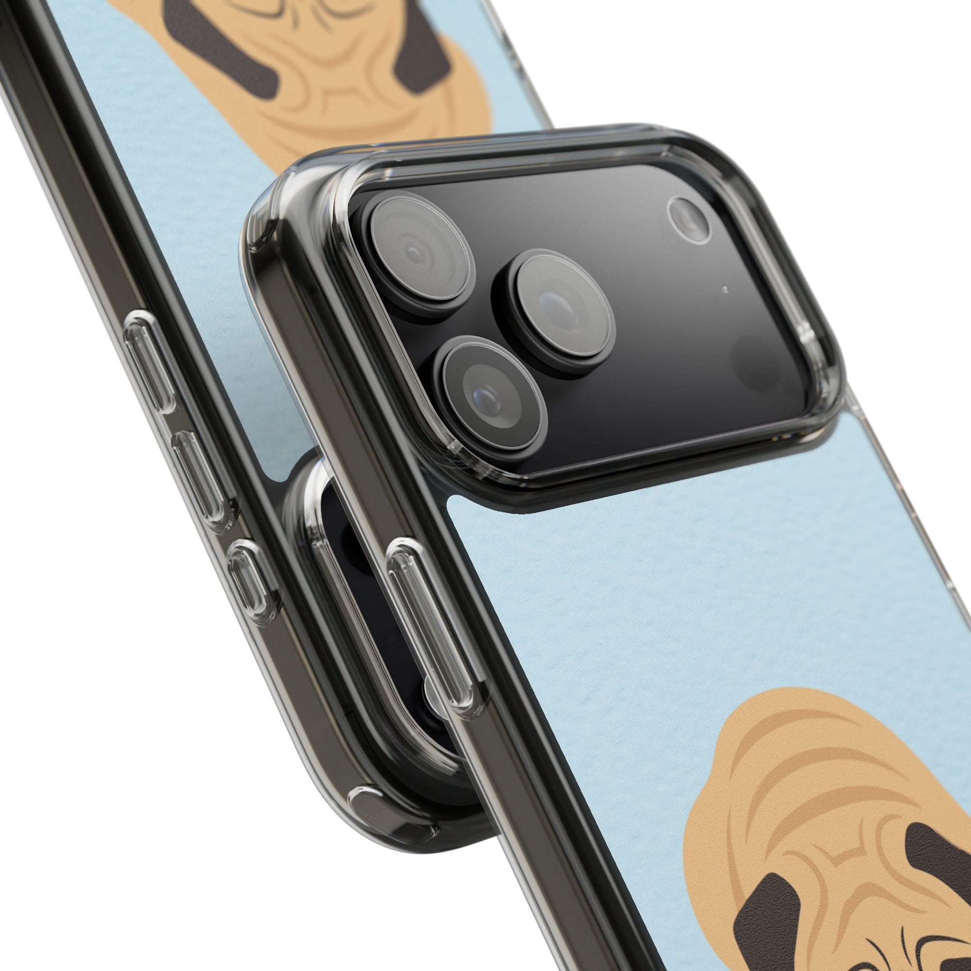 Clear Cute Puppy Impact-Resistant Cases