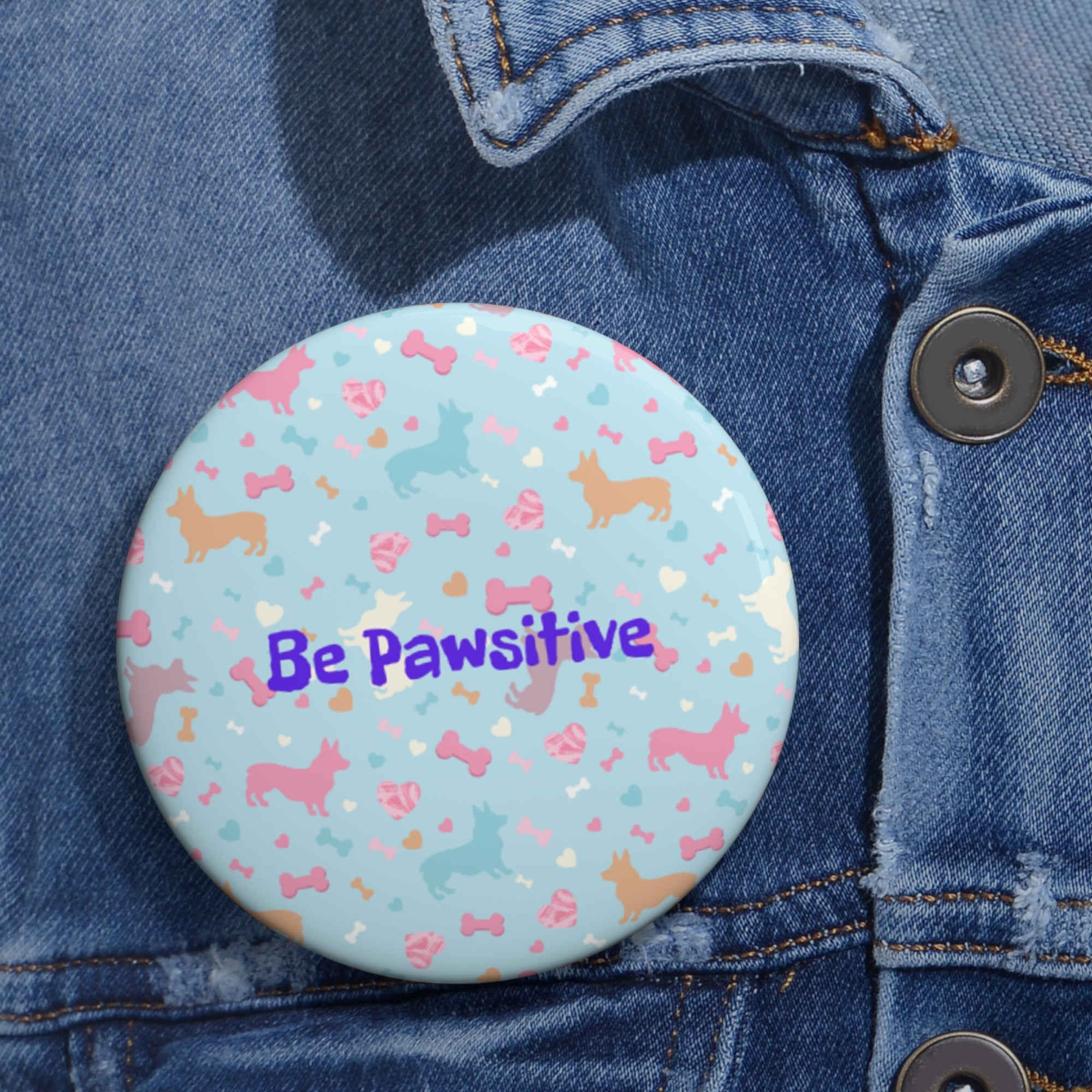 Custom Animal-Themed Pin Buttons