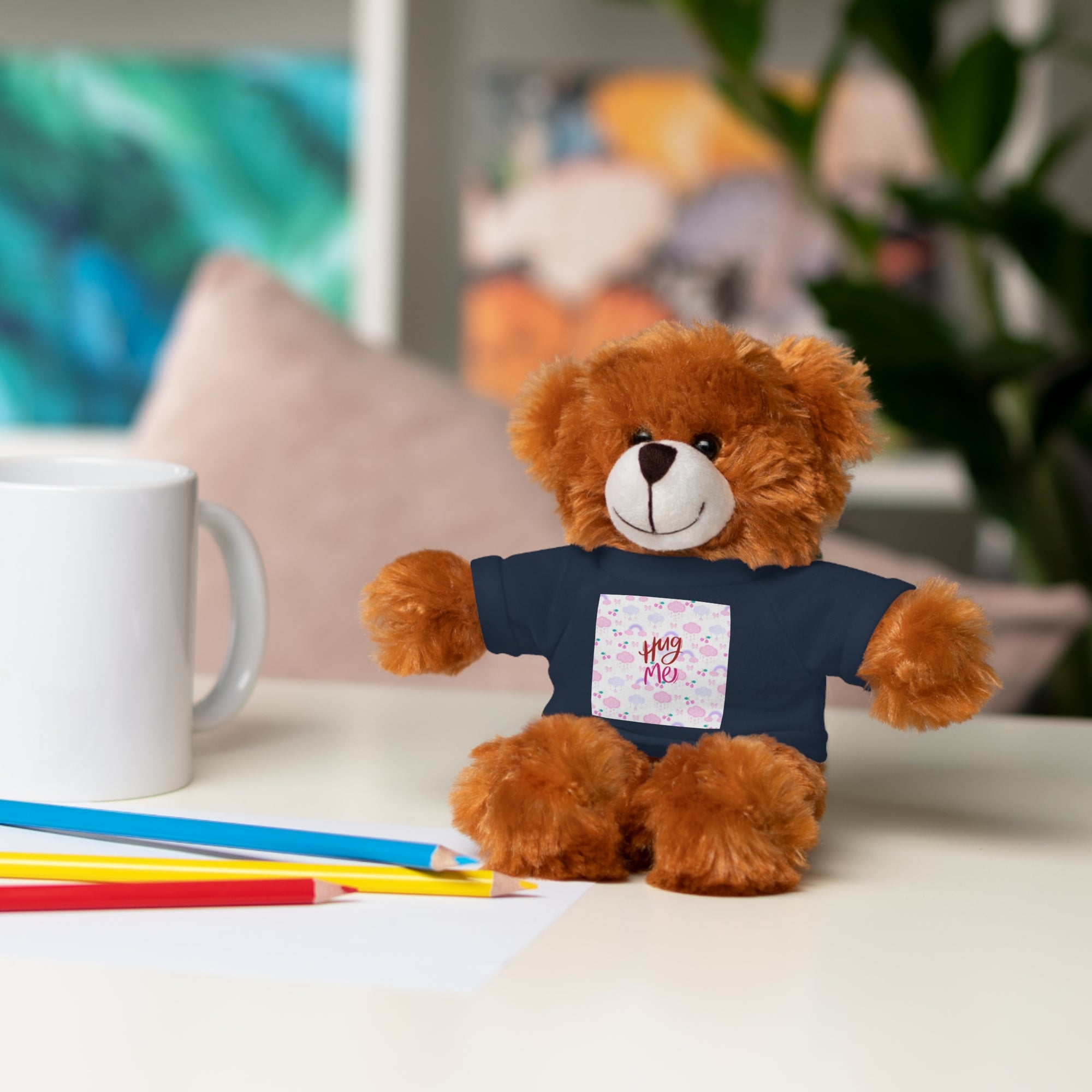 Hug Me Stuffed Animal Plush Toy – Soft & Cuddly Gift for Kids
