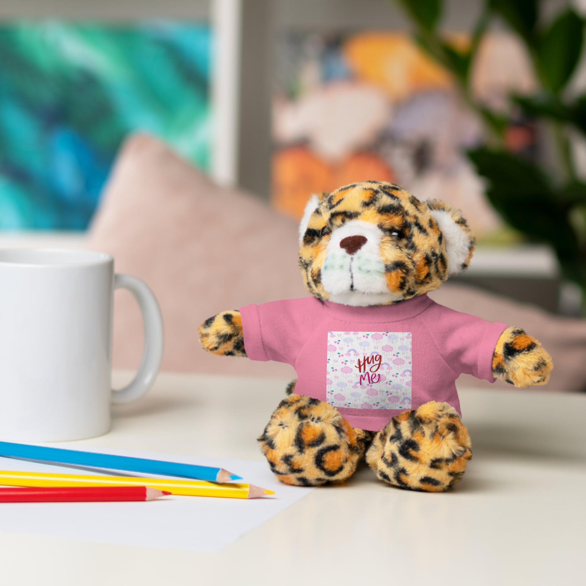 Hug Me Stuffed Animal Plush Toy – Soft & Cuddly Gift for Kids