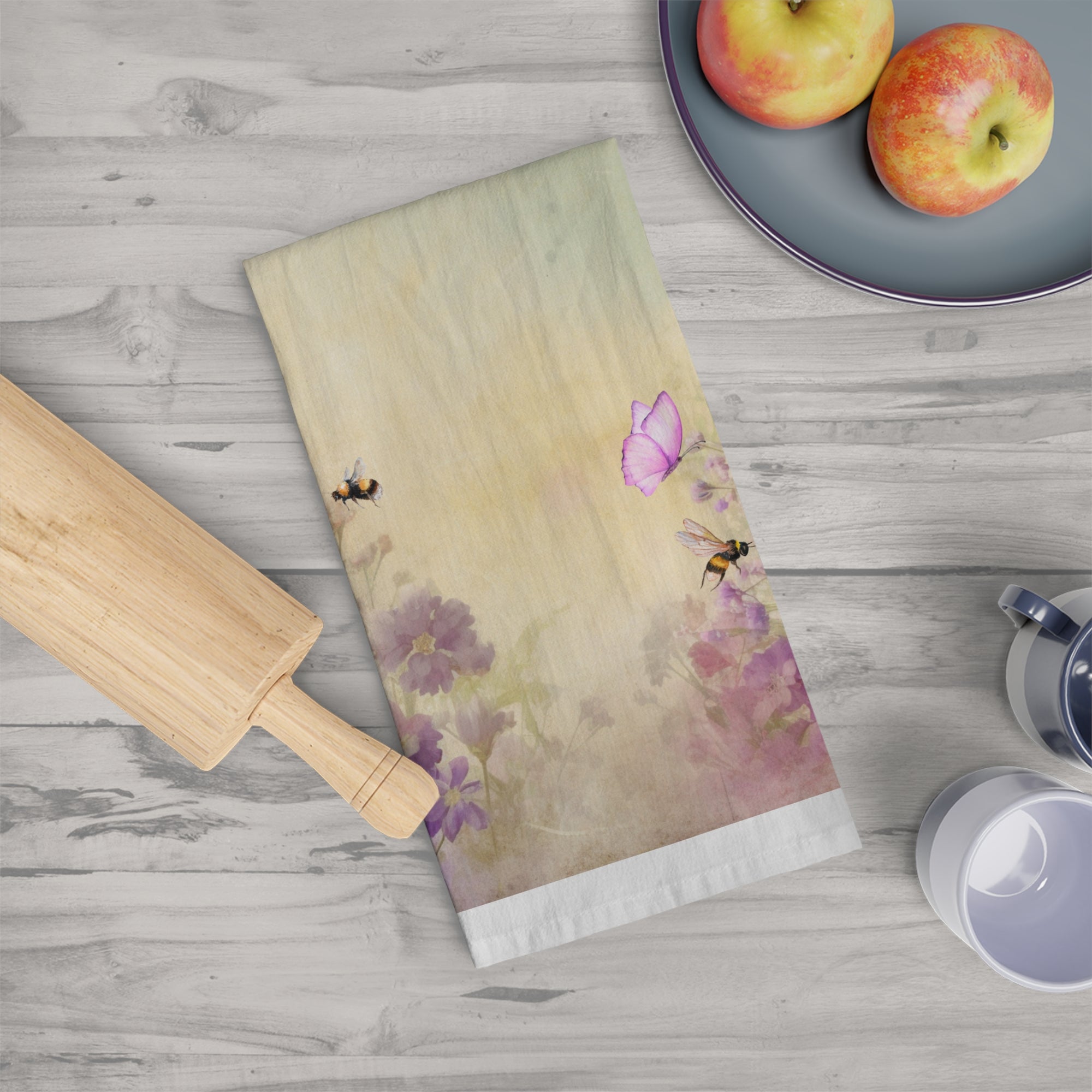 Floral Tea Towel