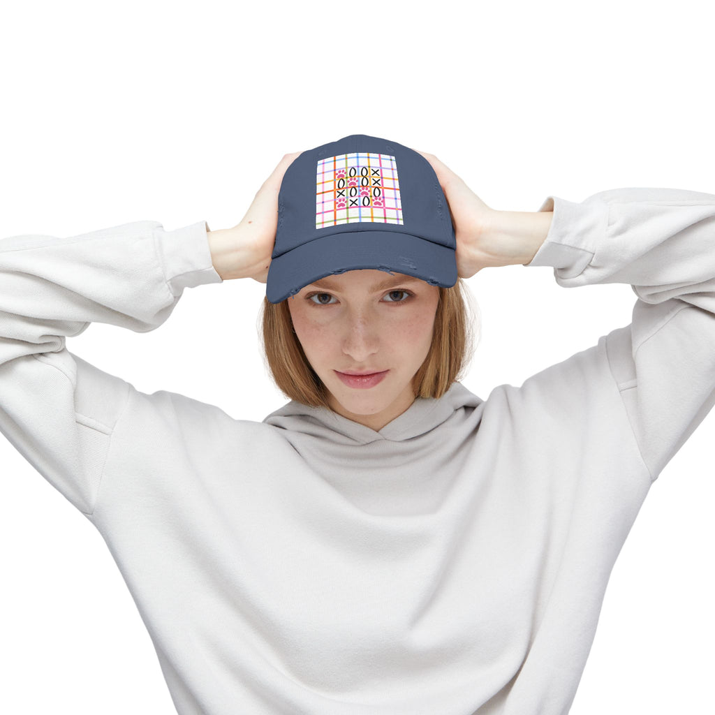 Unisex Distressed Cap