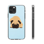 Clear Cute Puppy Impact-Resistant Cases