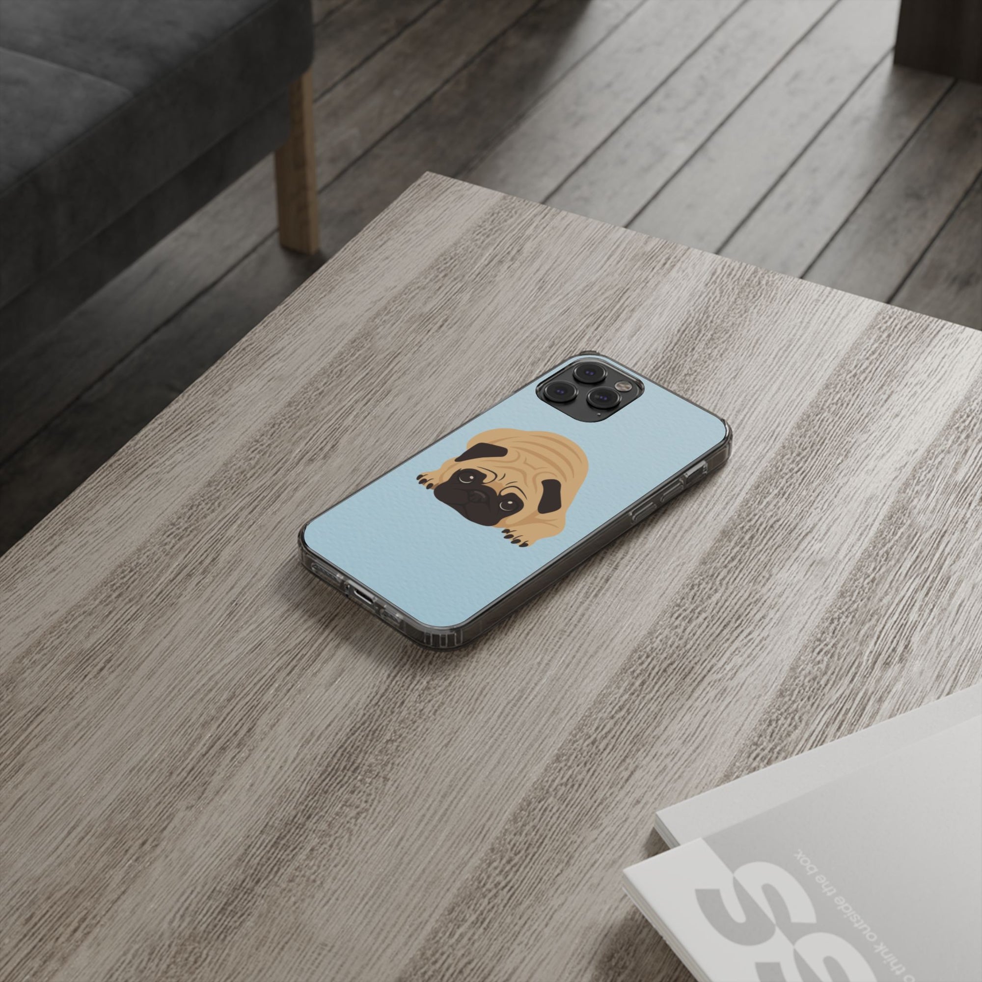 Clear Cute Puppy Impact-Resistant Cases