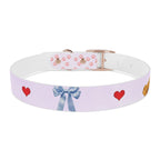 Charming Pet Collar with Paw Print Design