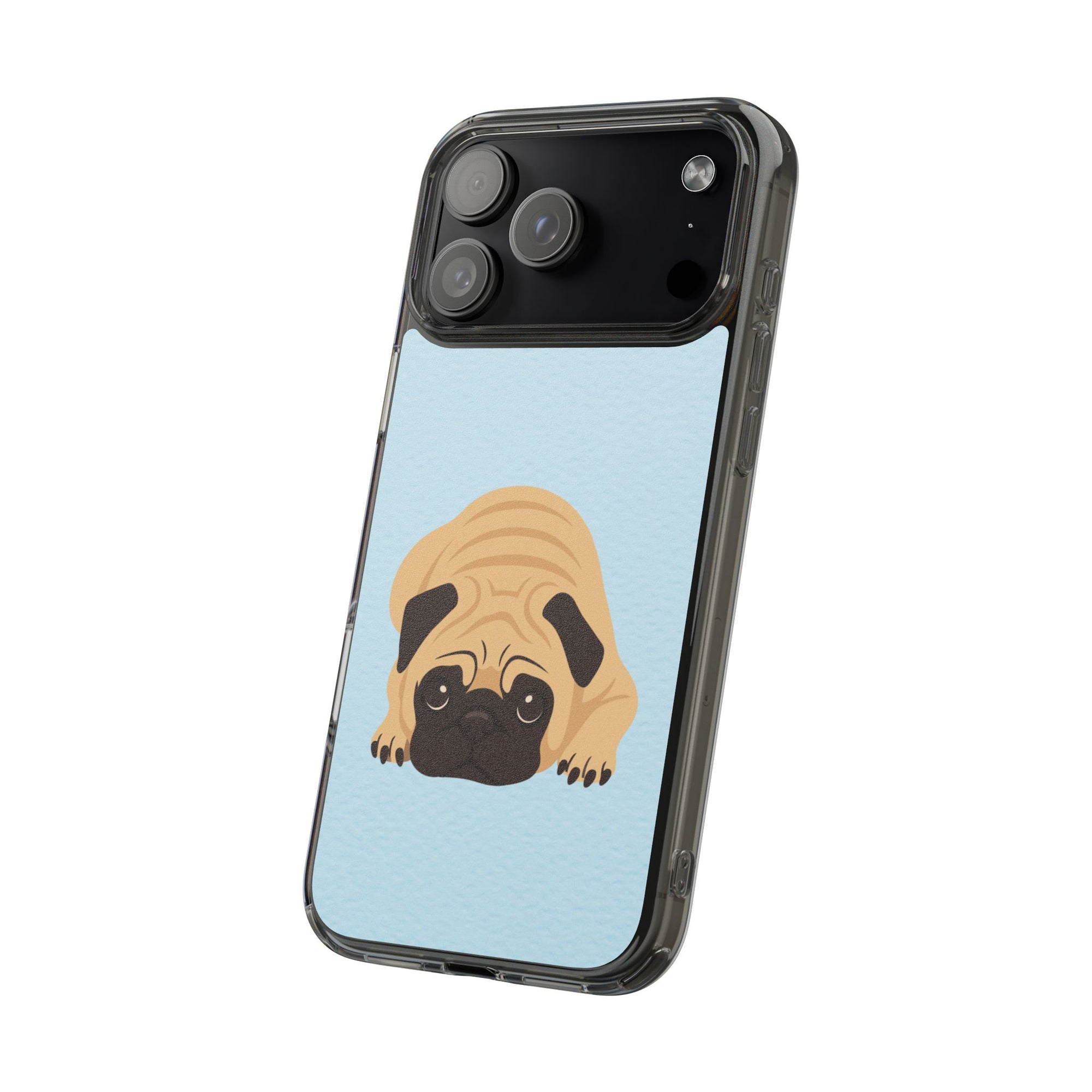 Clear Cute Puppy Impact-Resistant Cases