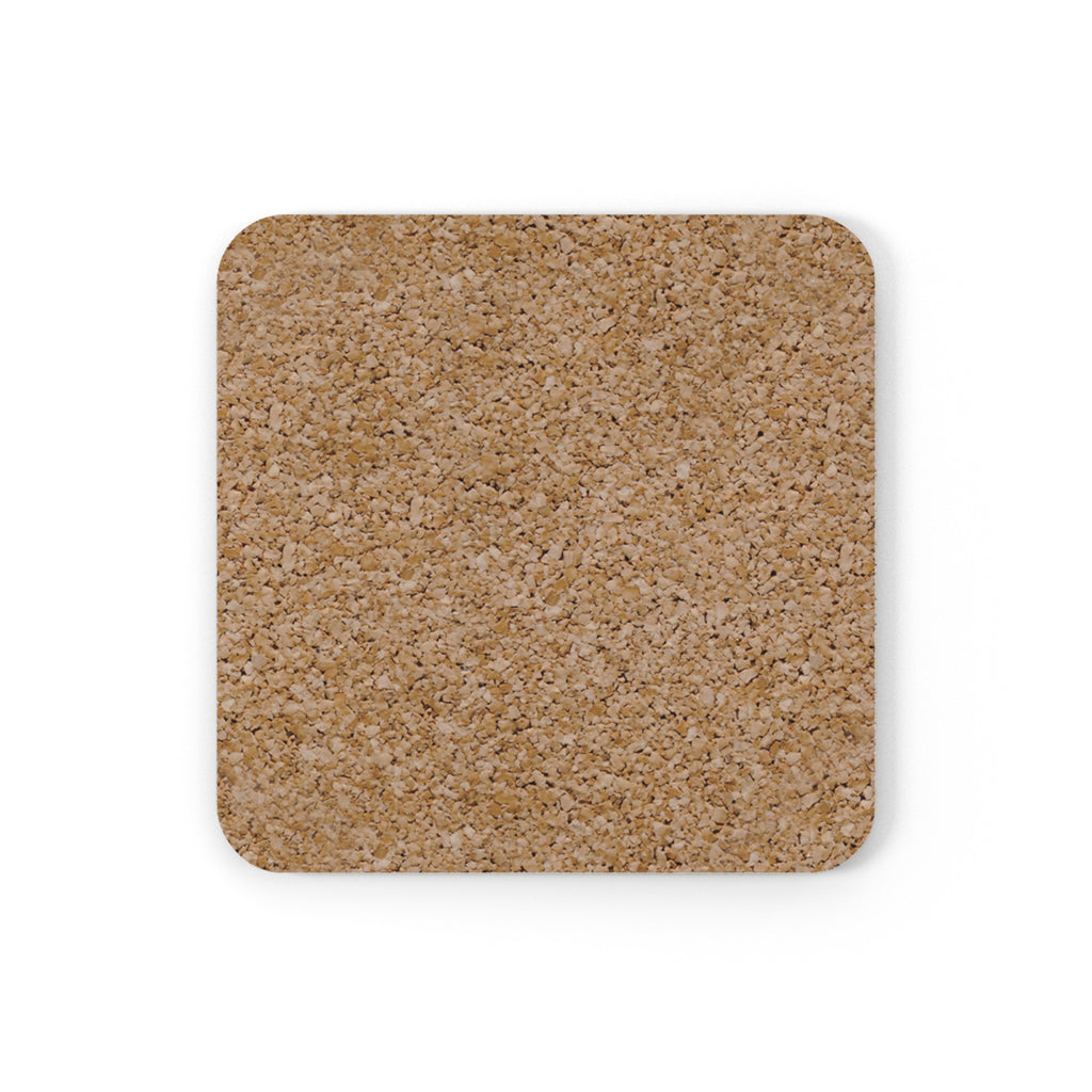 Whimsical Angel Wings Cork Back Coaster
