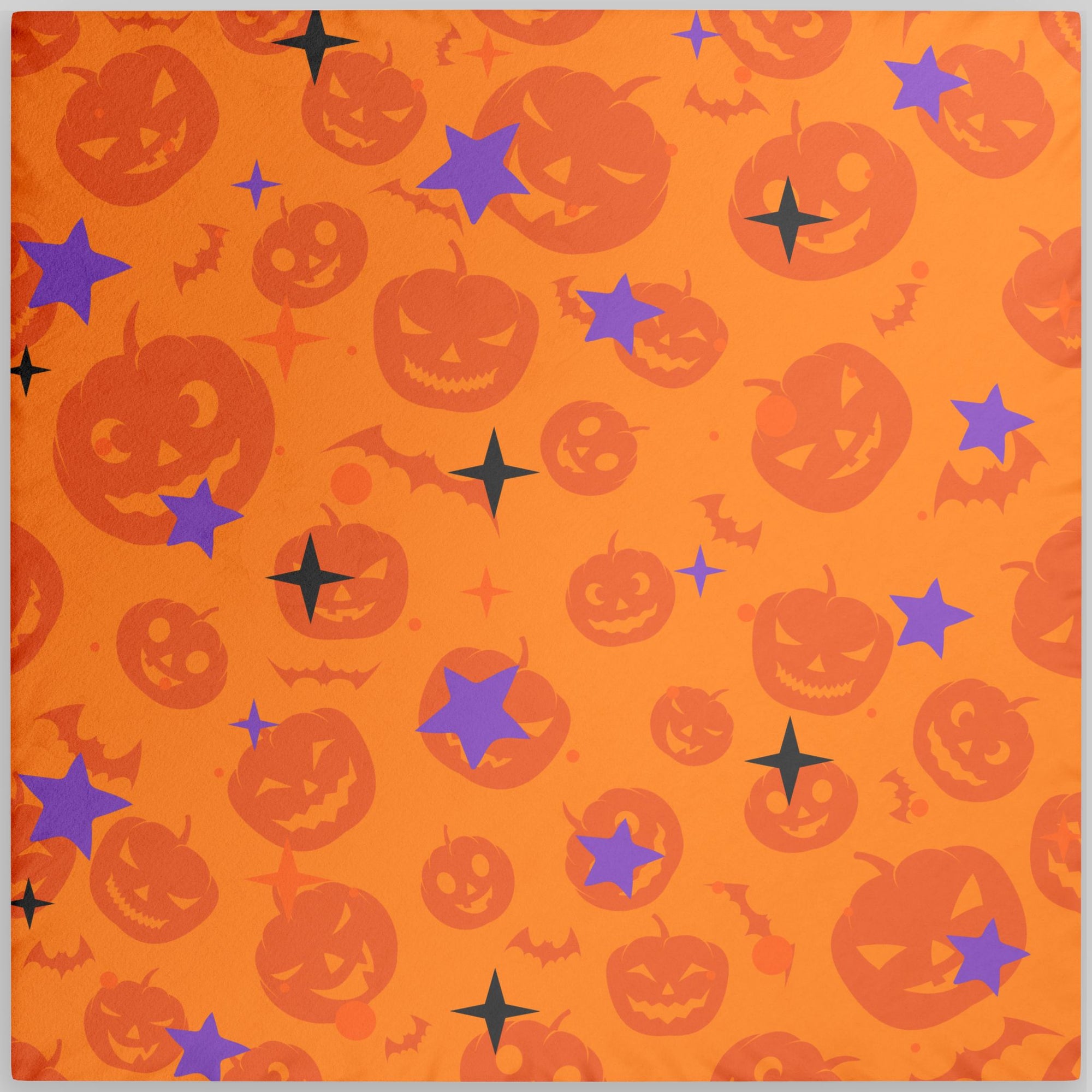 Custom Shaped Pillows With Pumpkin Design