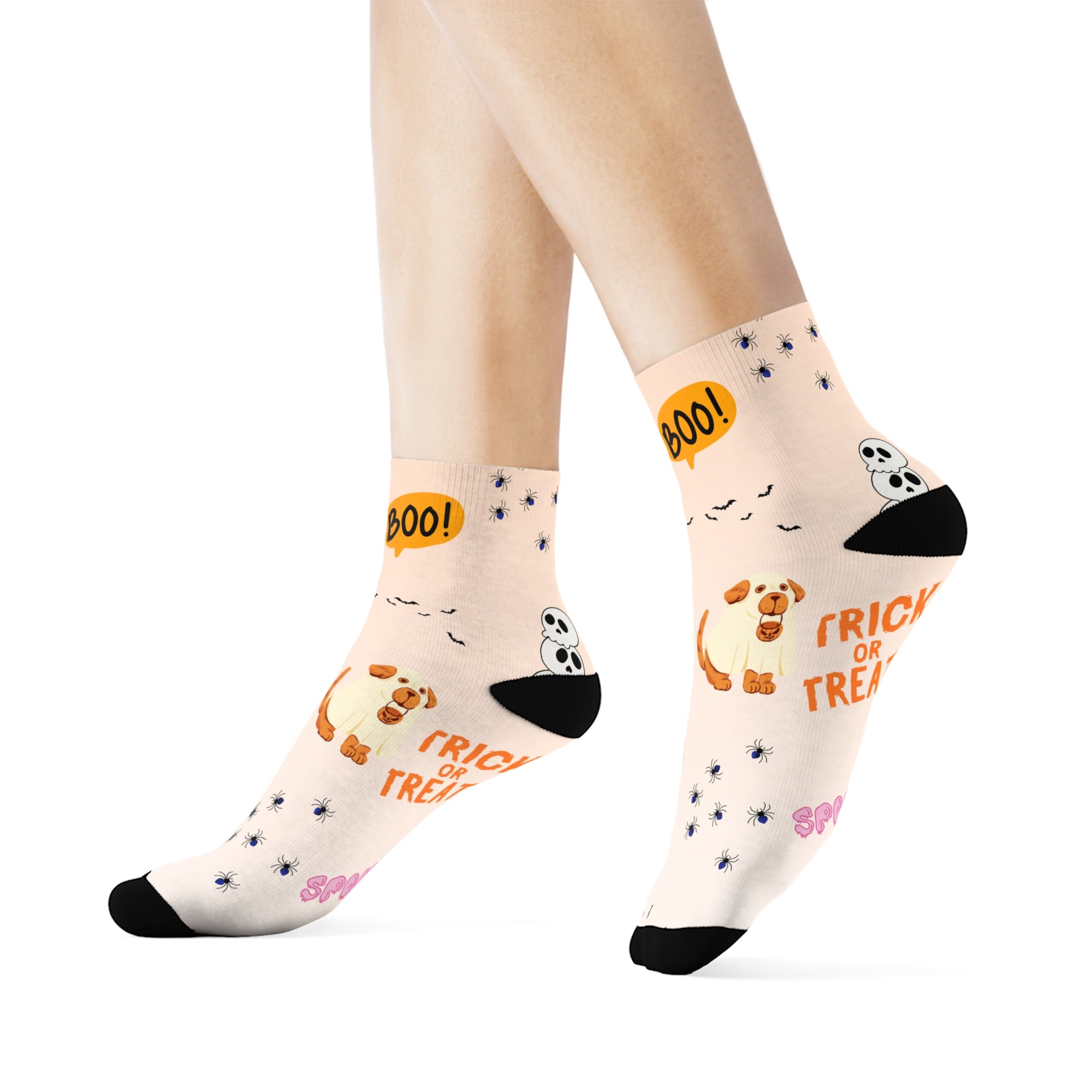 Crew Socks - Halloween Trick Or Treat