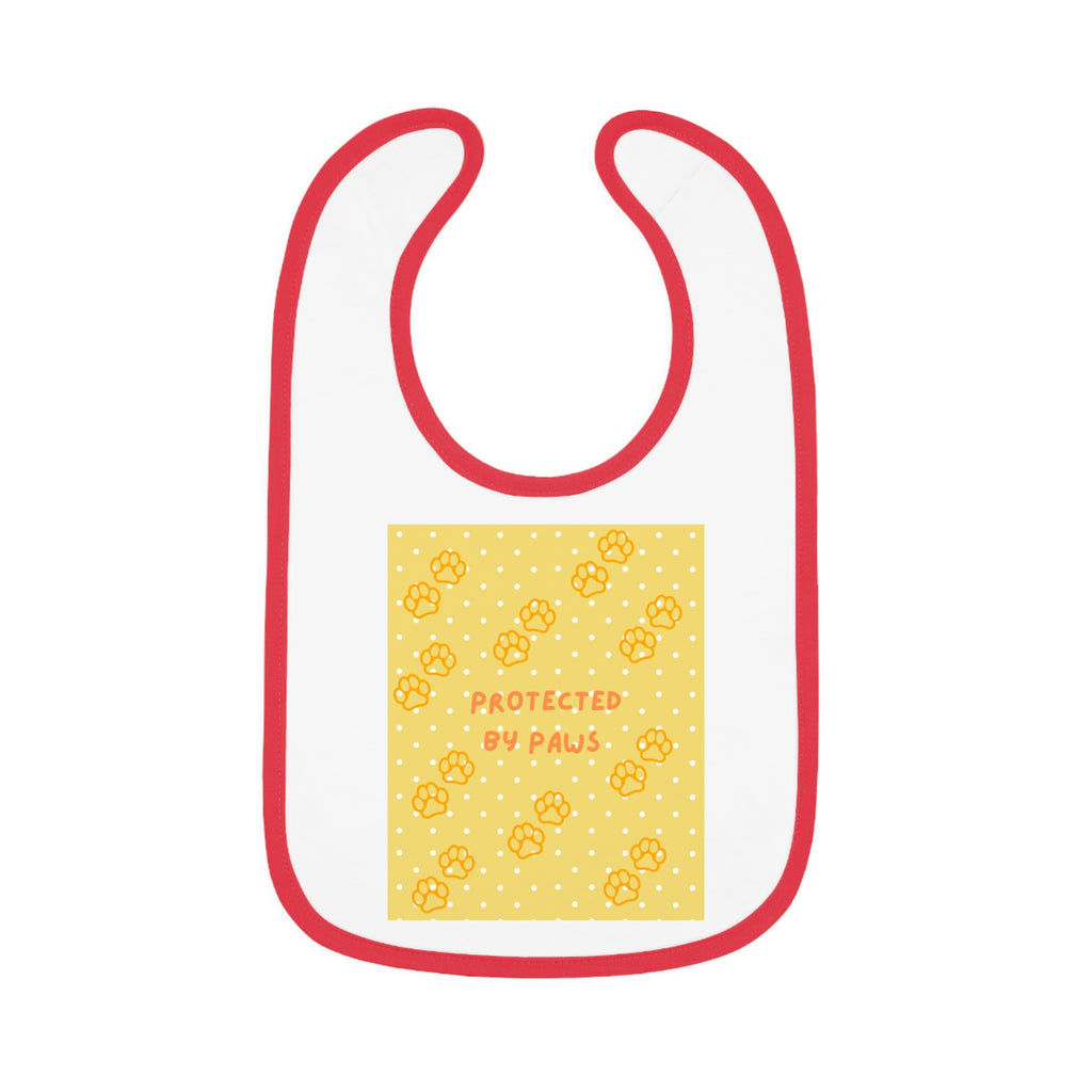 Baby Bib - Protected by Paws