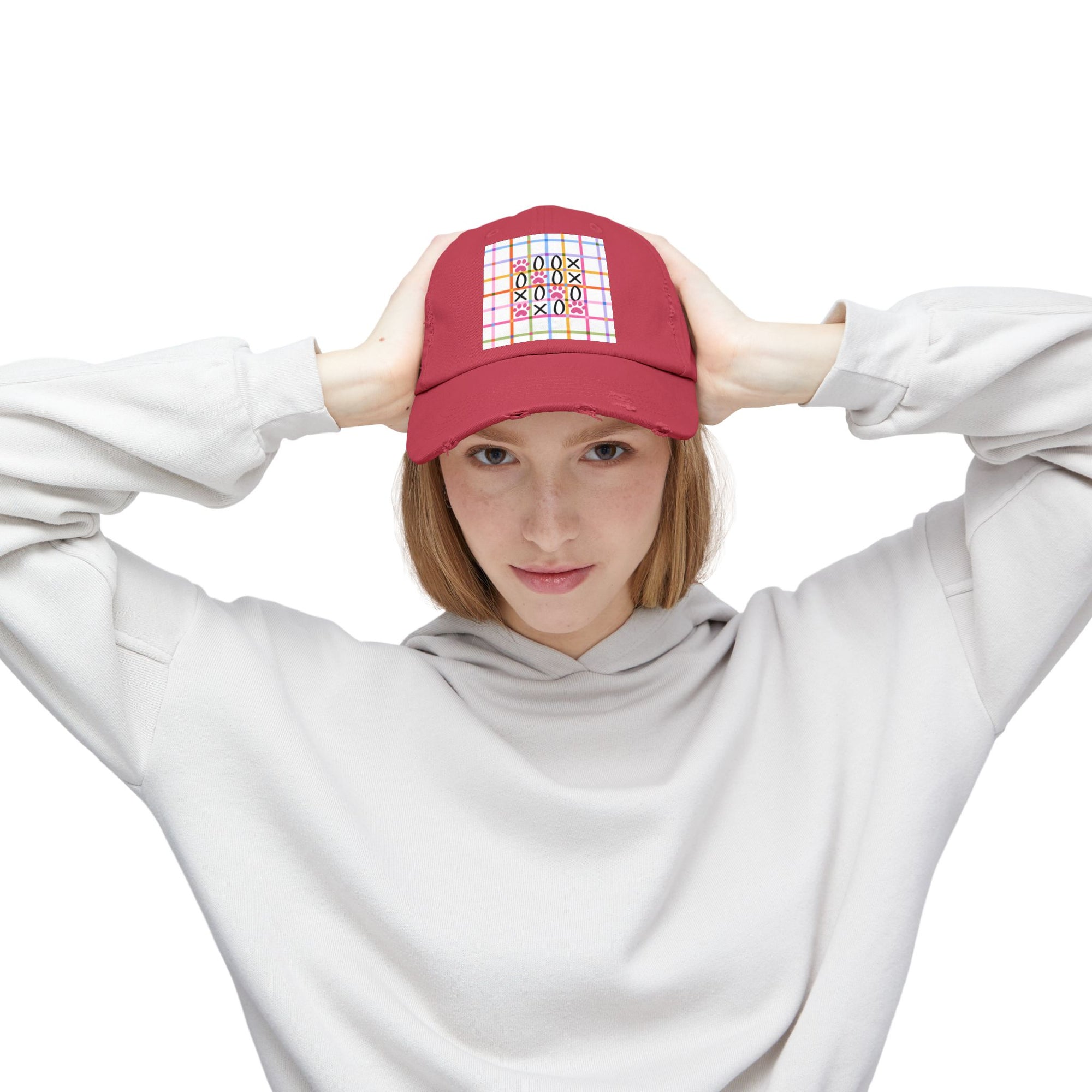 Unisex Distressed Cap