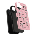 Tough Phone Case Cute Dog & Paws Design
